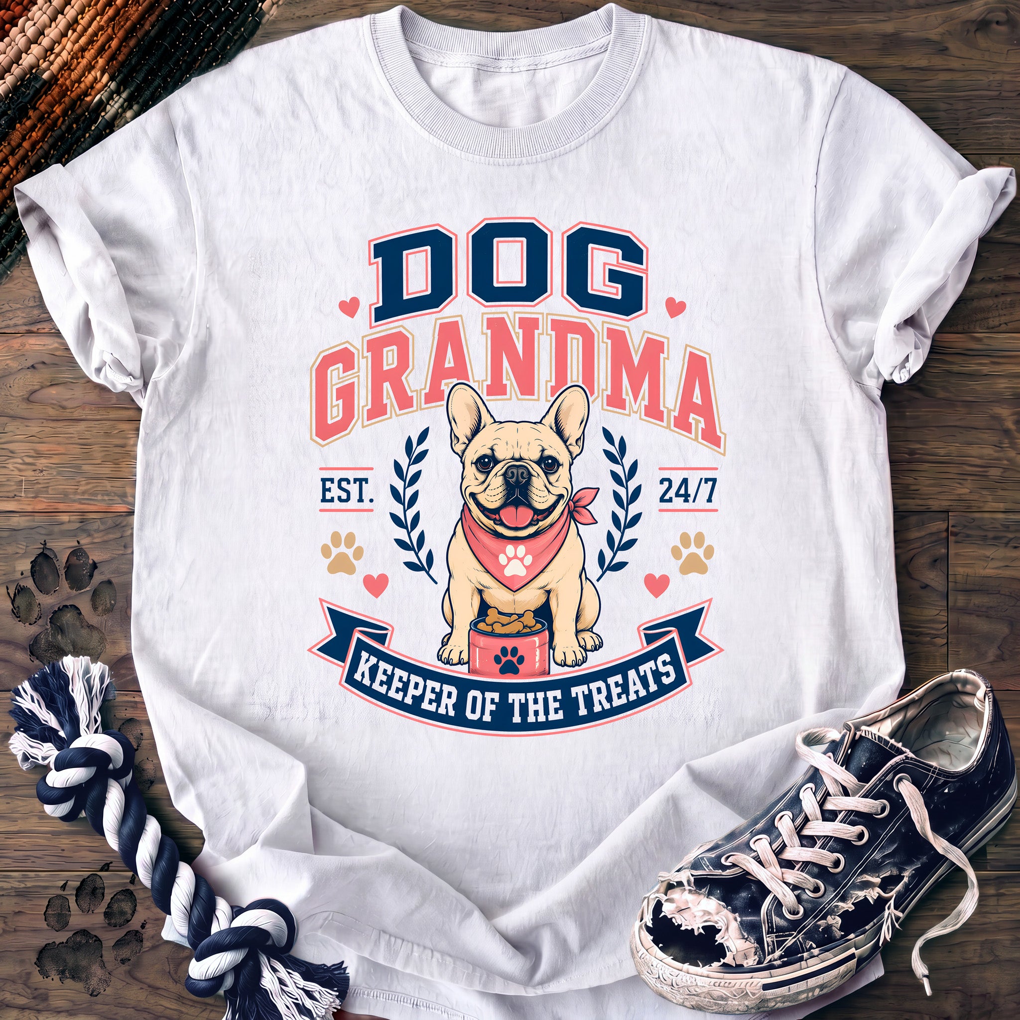 PAWSSION CLUB t-shirt in White color - SKU PC-0420