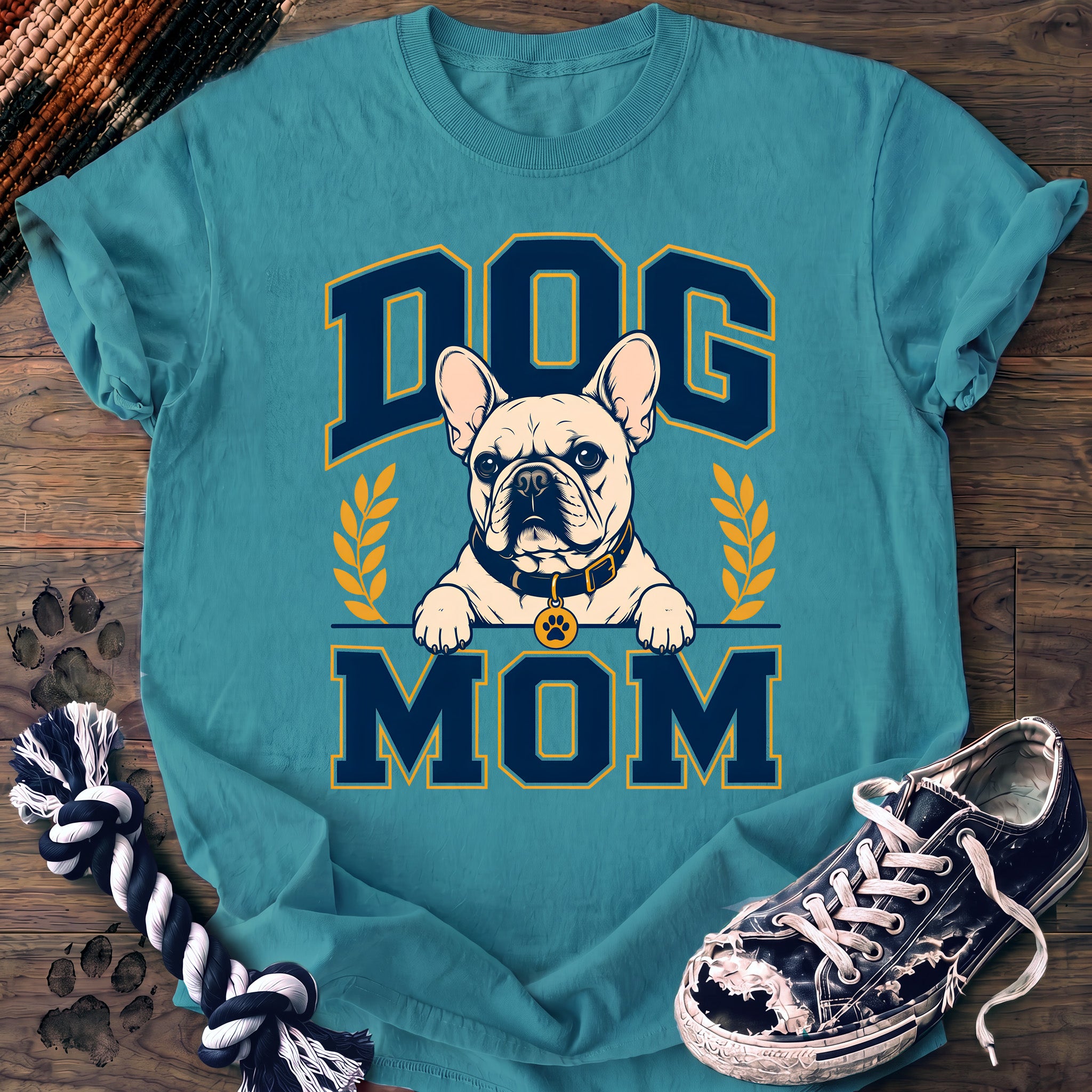 PAWSSION CLUB t-shirt in LagoonBlue color - SKU PC-0423