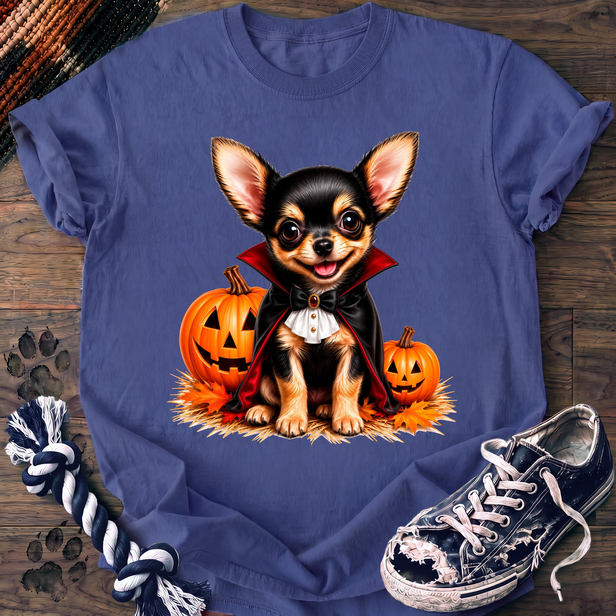 PAWSSION CLUB t-shirt in FloBlue color - SKU PC-0516