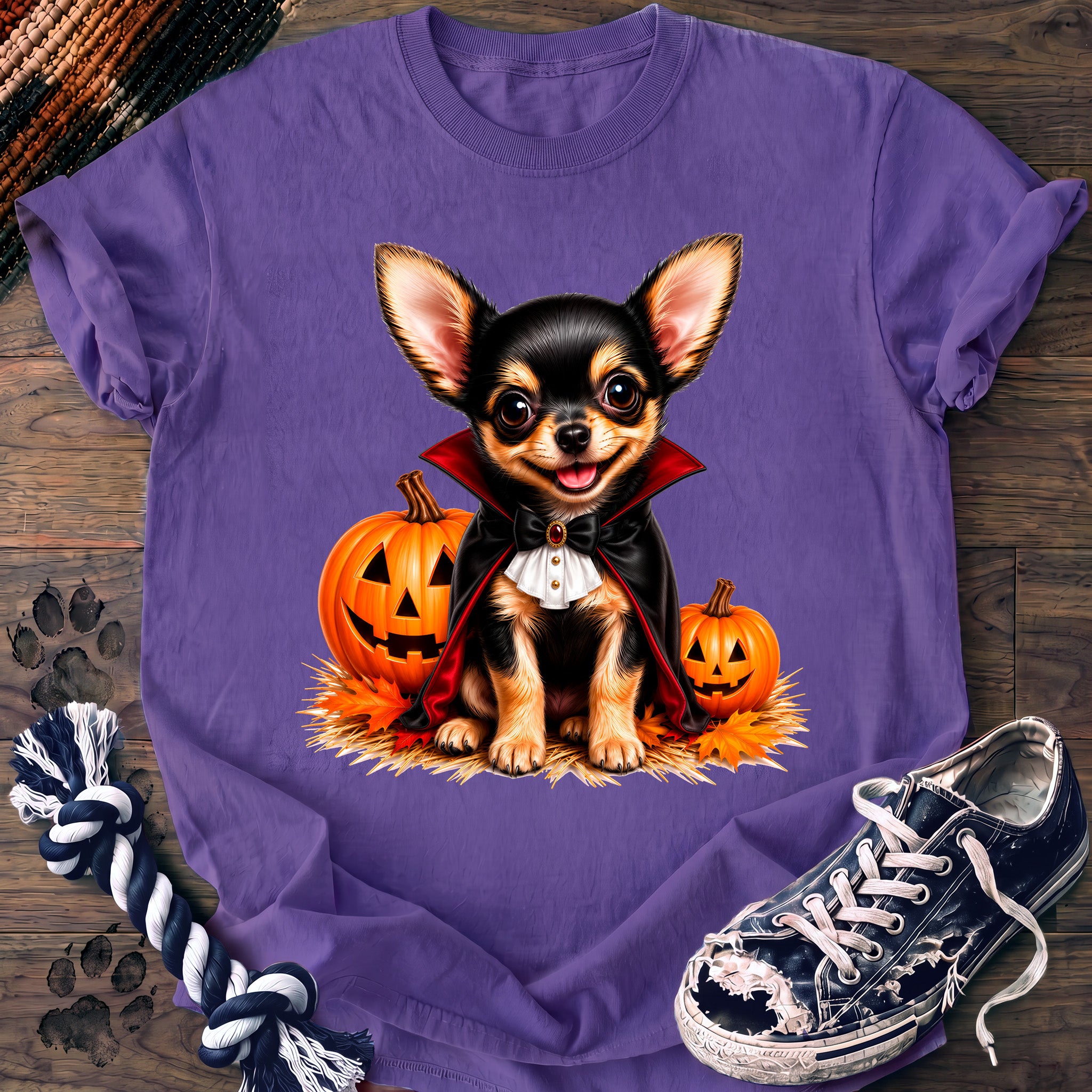 PAWSSION CLUB t-shirt in Violet color - SKU PC-0516
