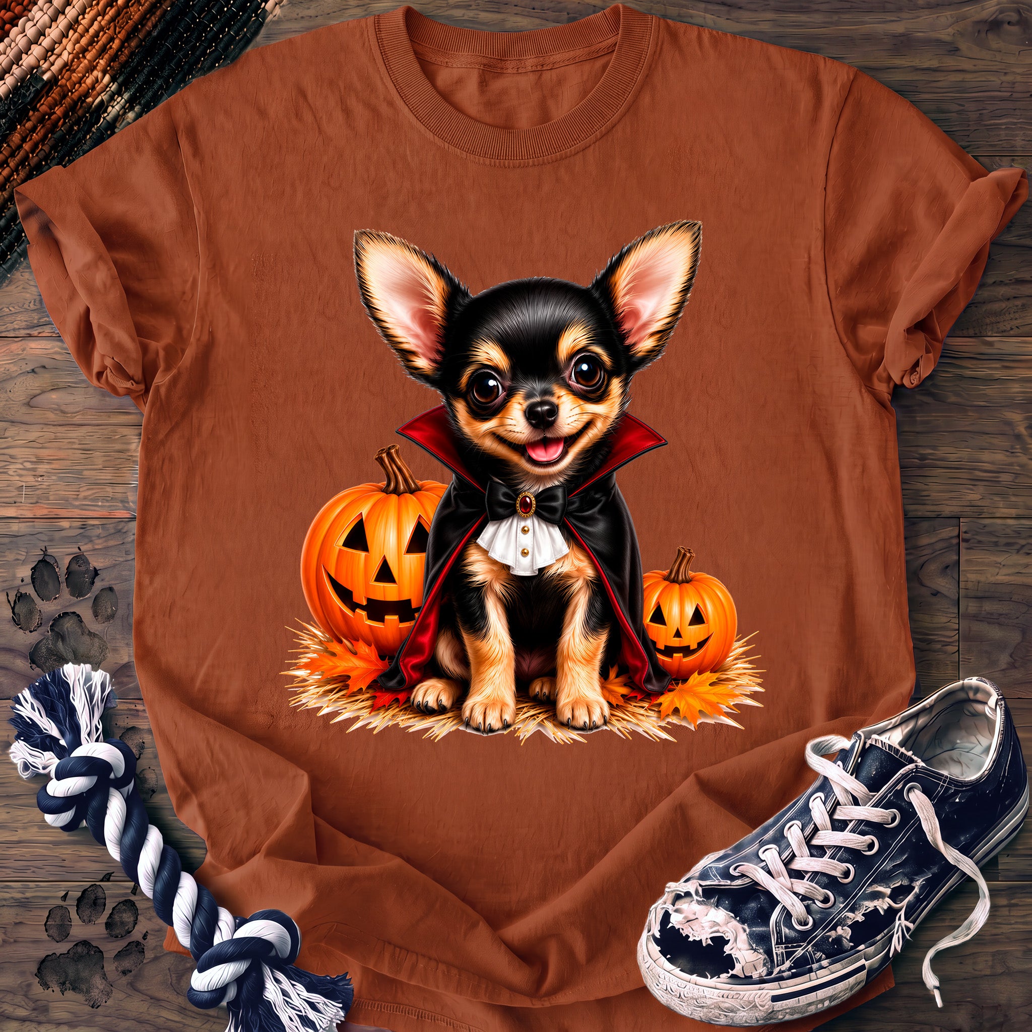 PAWSSION CLUB t-shirt in Yam color - SKU PC-0516