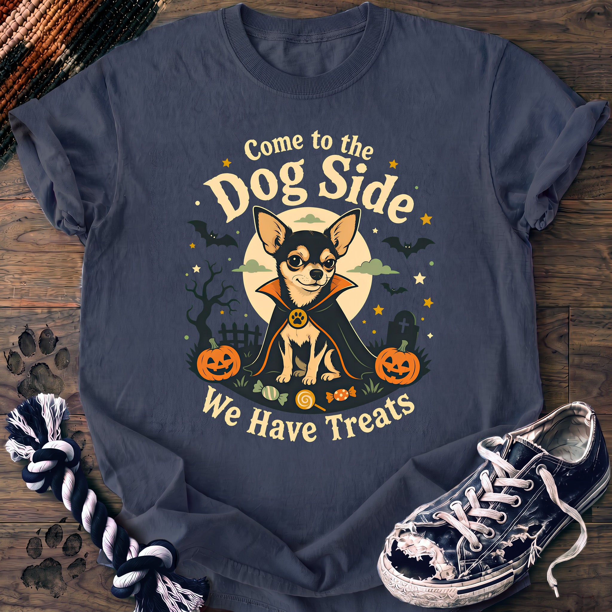 PAWSSION CLUB t-shirt in BlueJean color - SKU PC-0517