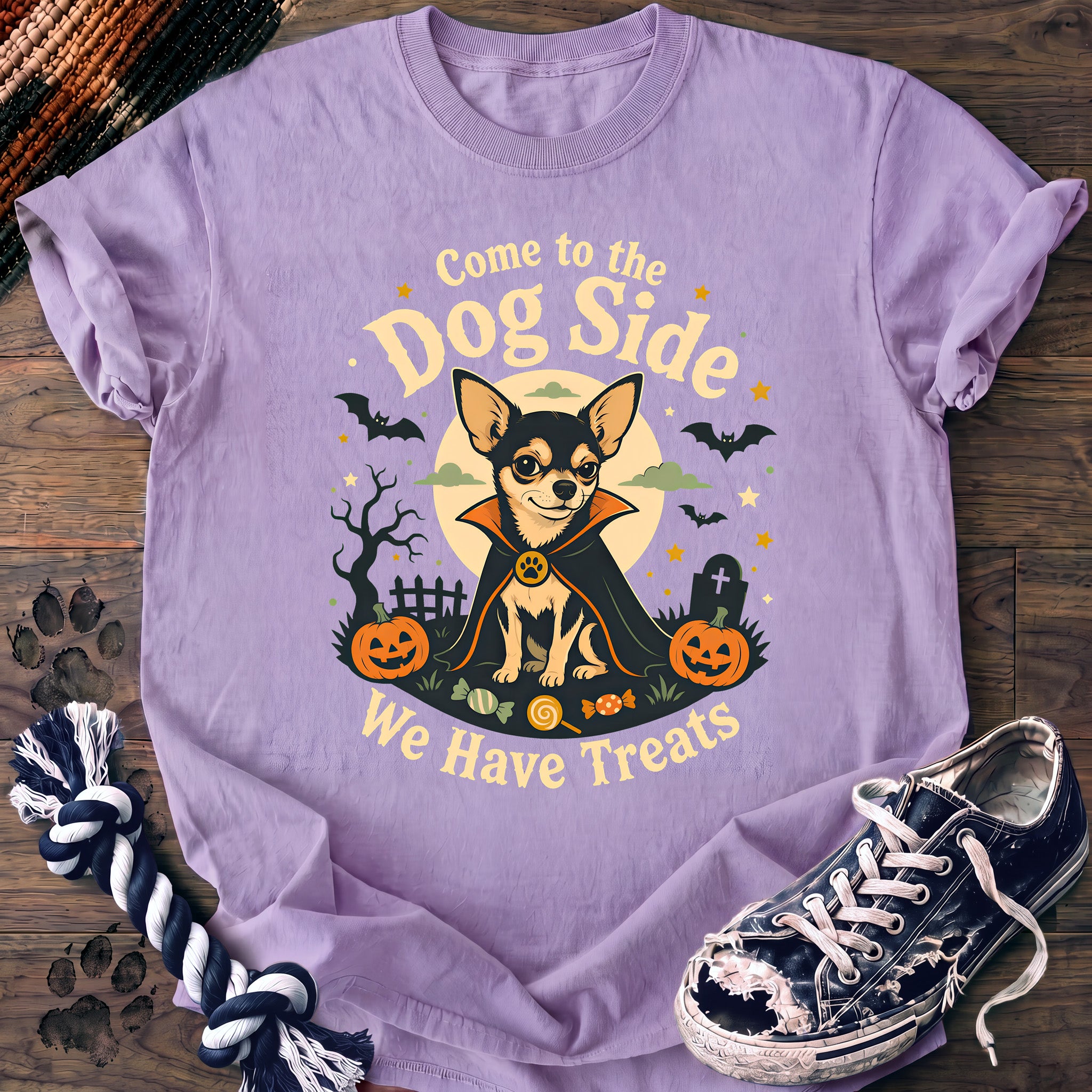 PAWSSION CLUB t-shirt in Orchid color - SKU PC-0517
