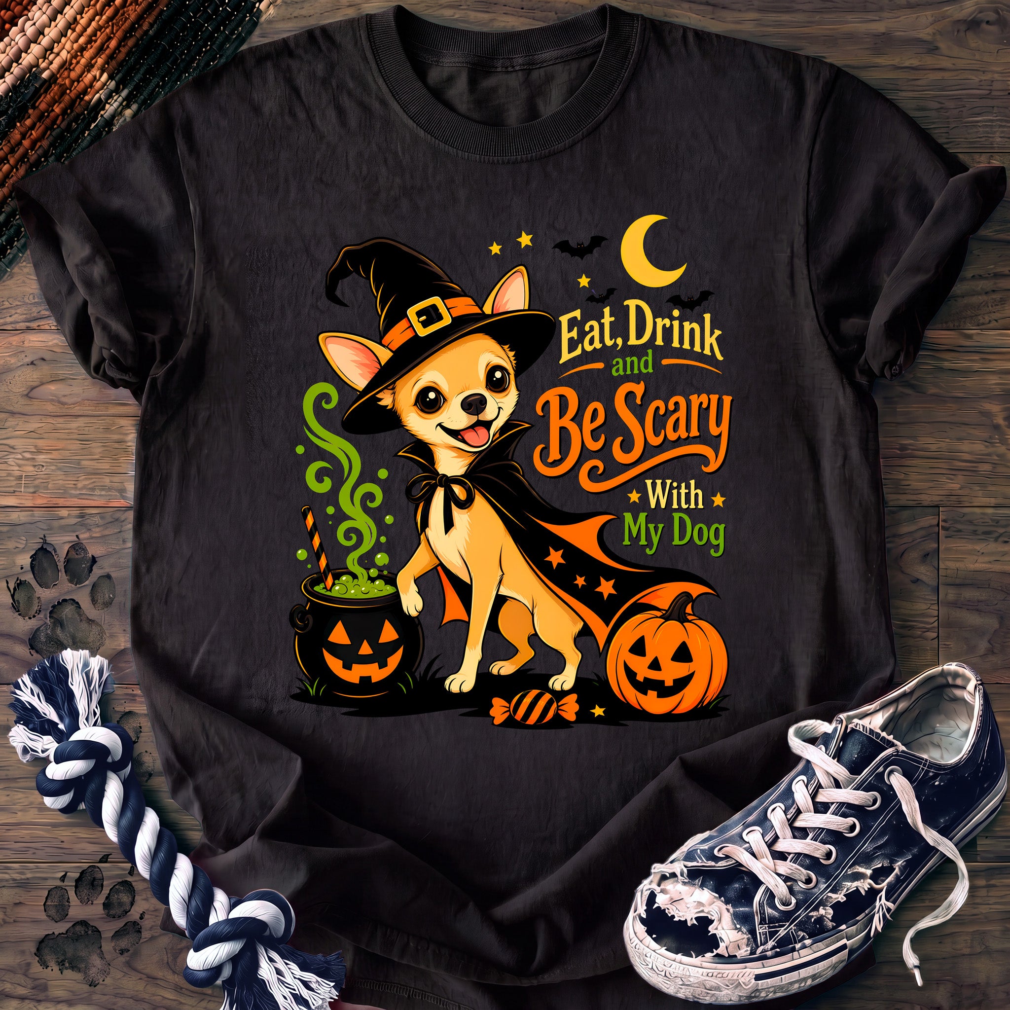 PAWSSION CLUB t-shirt in Black color - SKU PC-0519