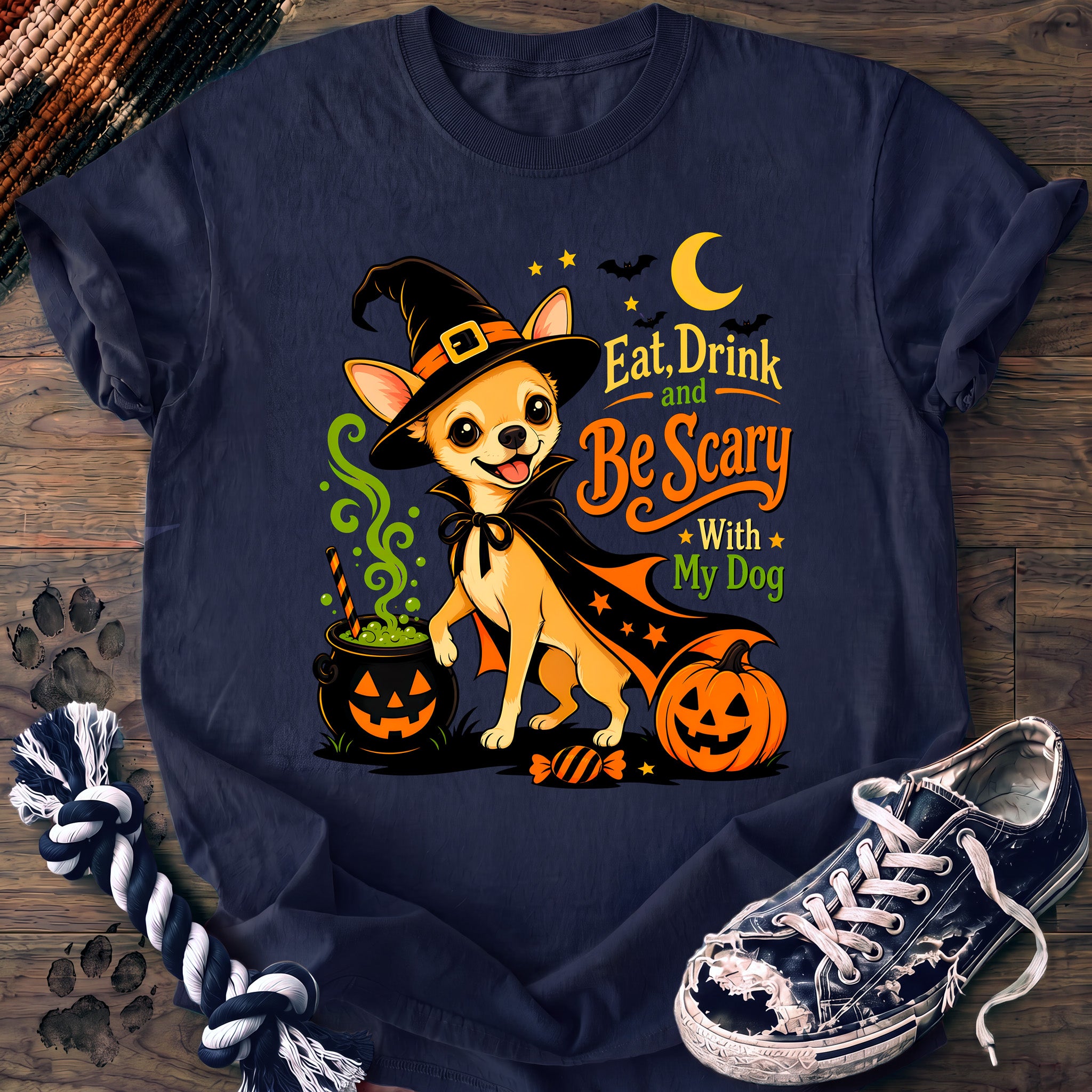 PAWSSION CLUB t-shirt in Navy color - SKU PC-0519