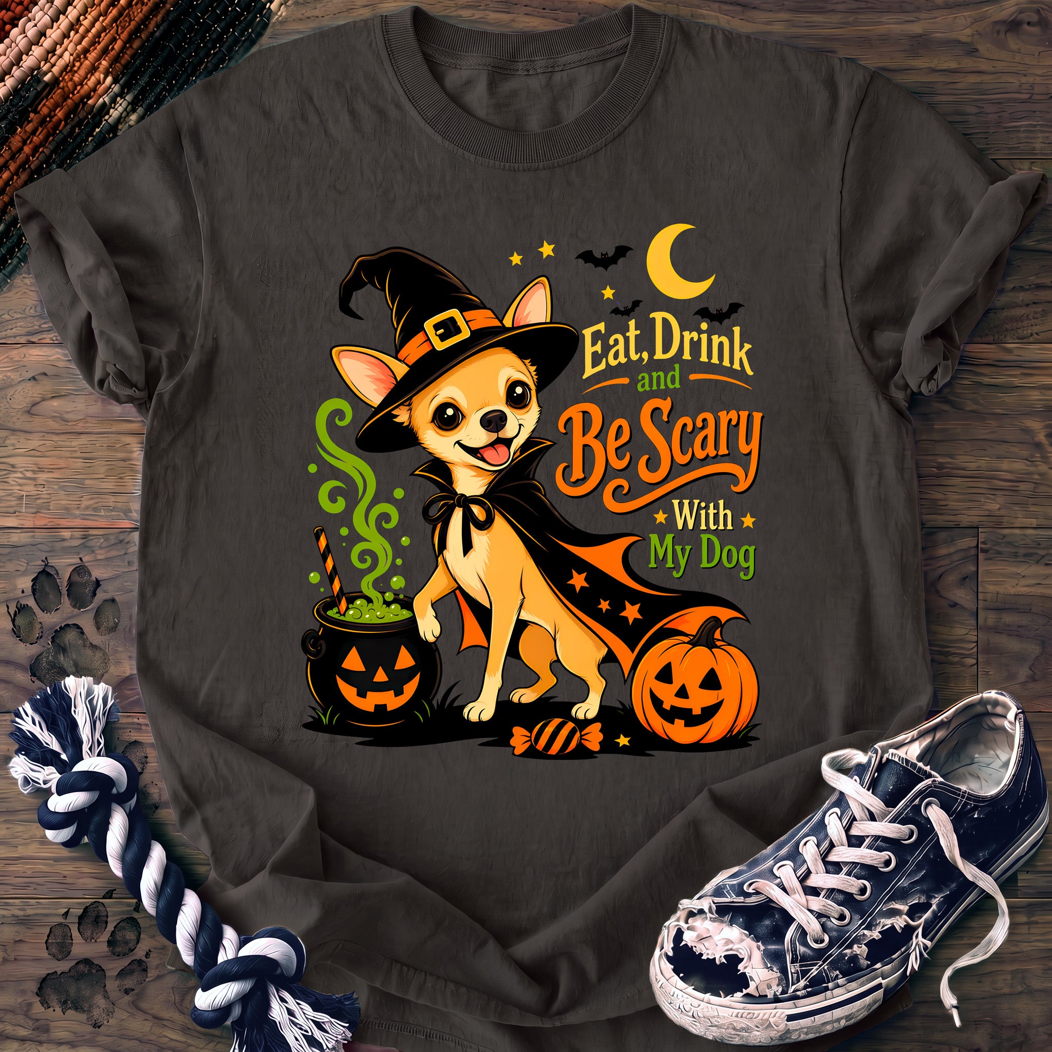 PAWSSION CLUB t-shirt in Pepper color - SKU PC-0519
