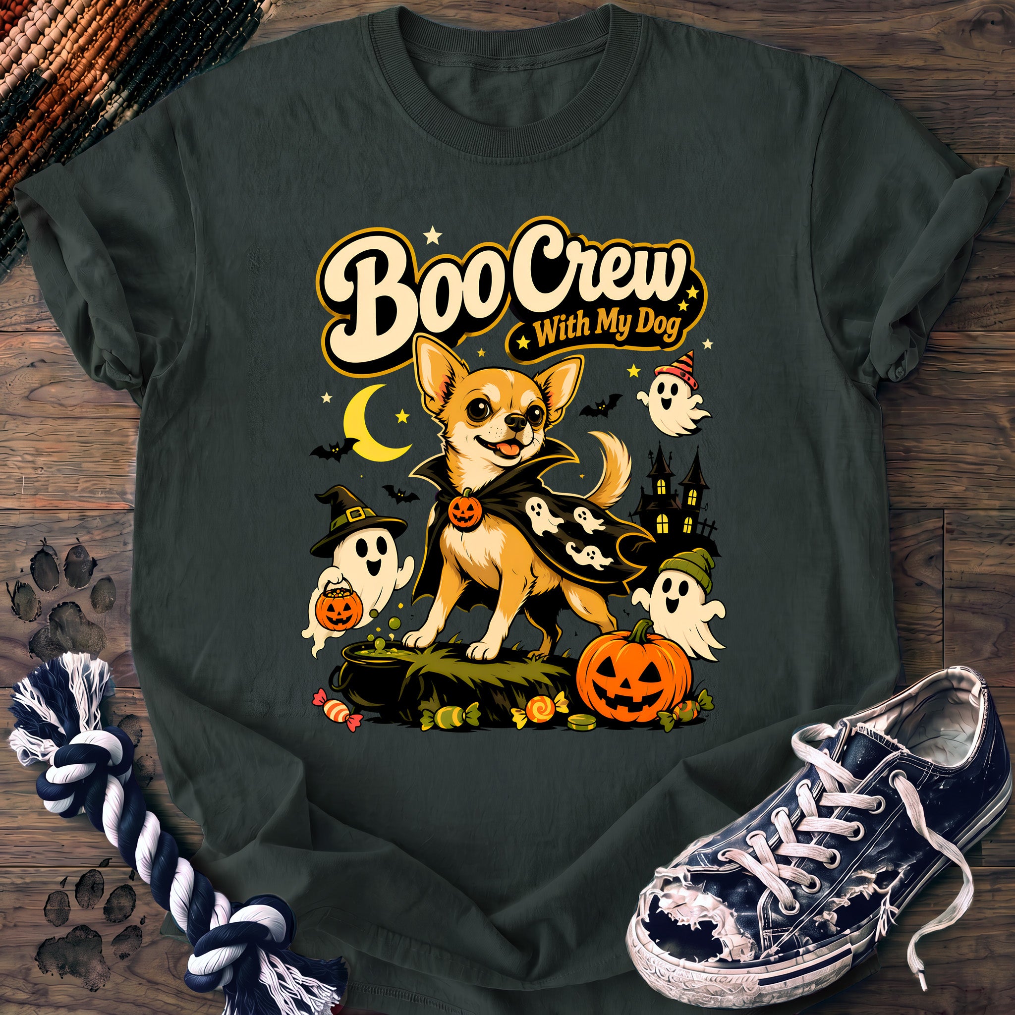 PAWSSION CLUB t-shirt in BlueSpruce color - SKU PC-0520
