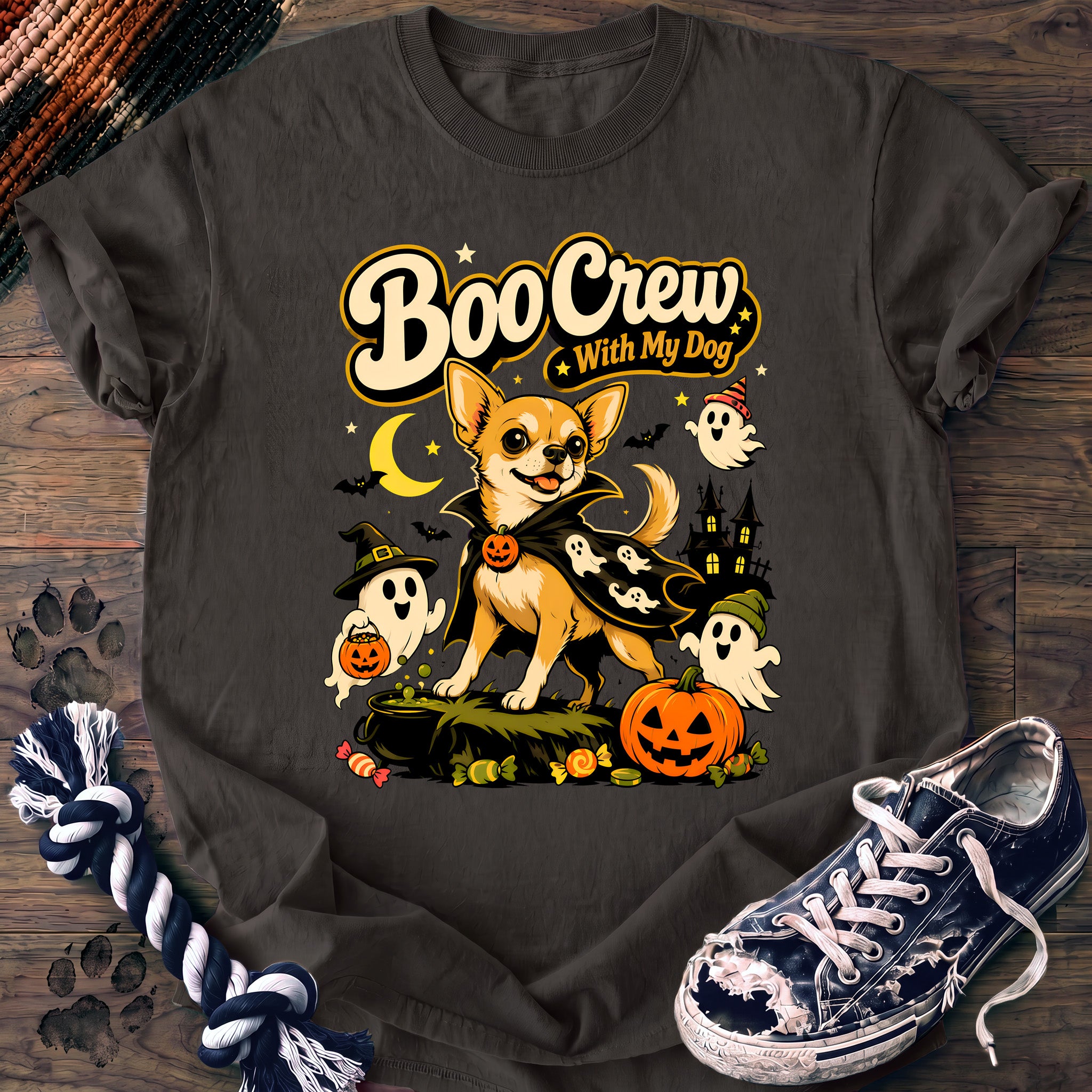 PAWSSION CLUB t-shirt in Pepper color - SKU PC-0520