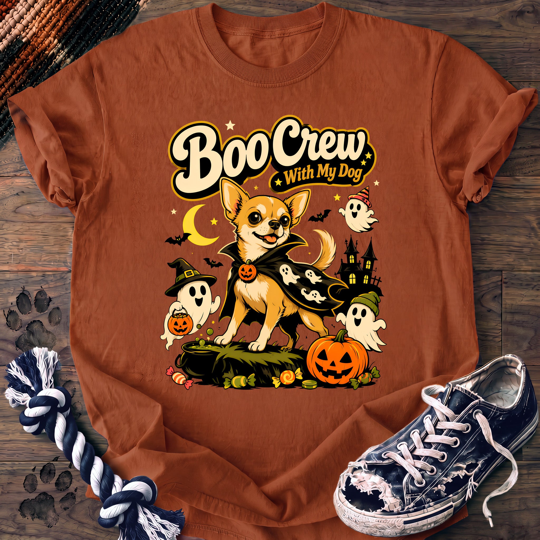 PAWSSION CLUB t-shirt in Yam color - SKU PC-0520