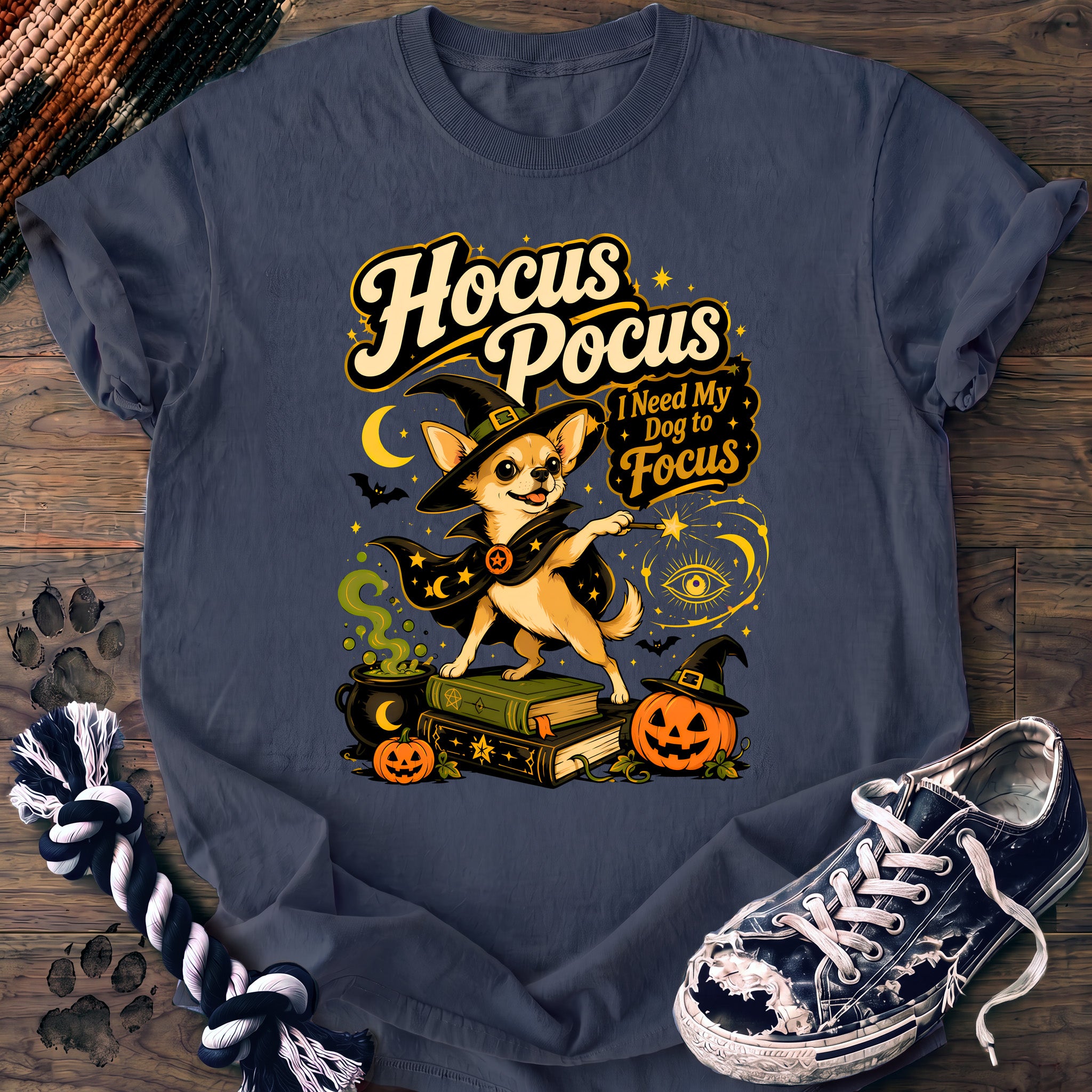 PAWSSION CLUB t-shirt in BlueJean color - SKU PC-0522