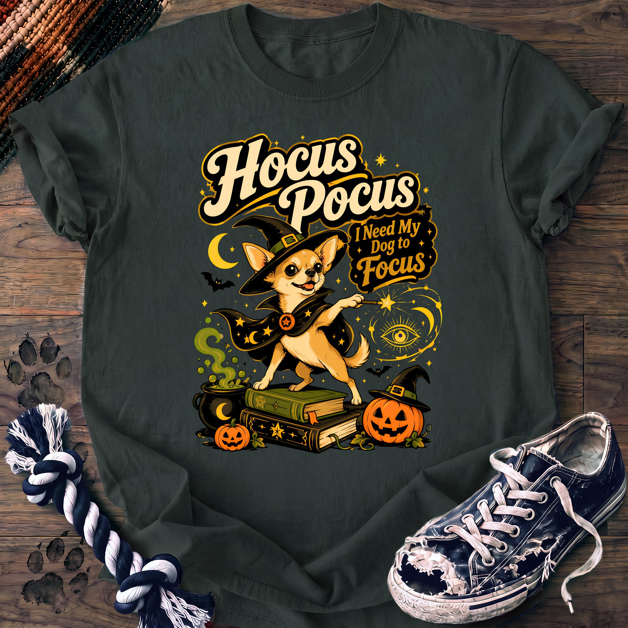 PAWSSION CLUB t-shirt in BlueSpruce color - SKU PC-0522