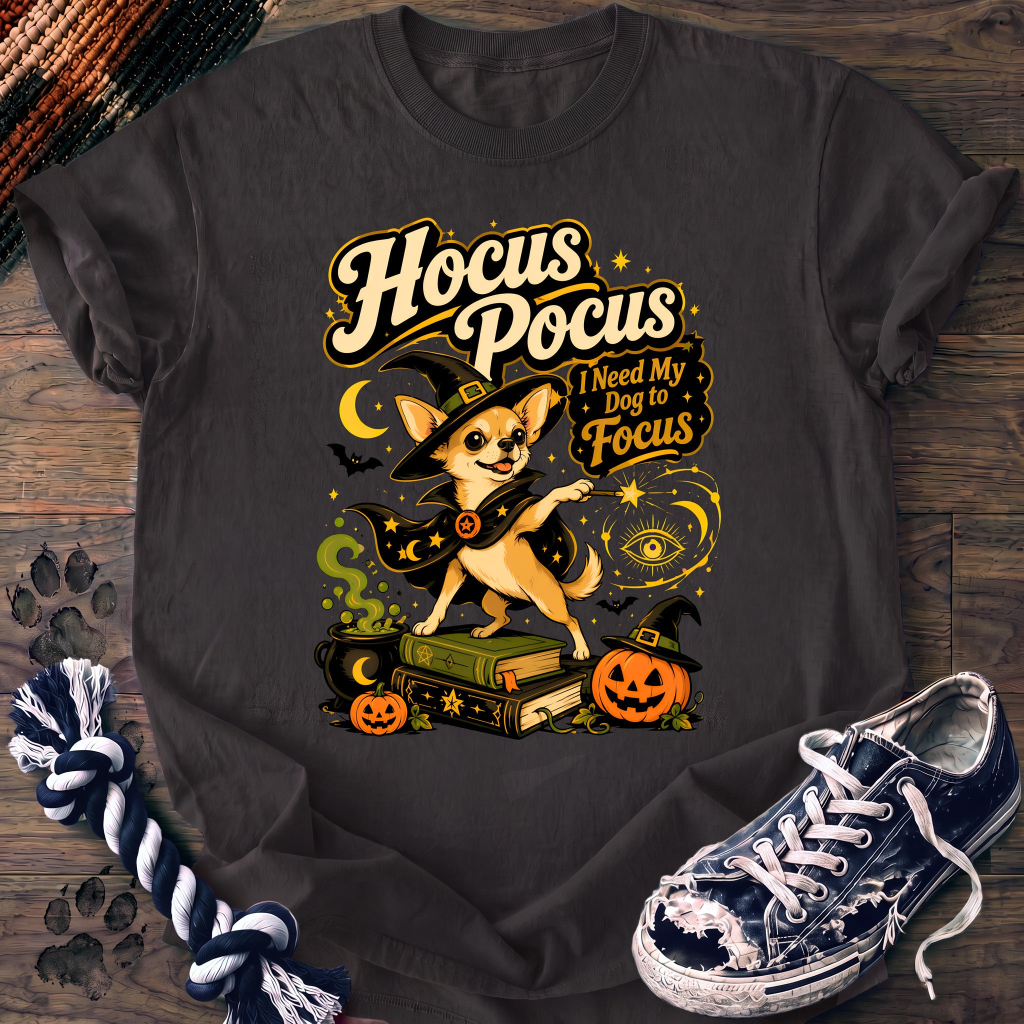 PAWSSION CLUB t-shirt in Graphite color - SKU PC-0522