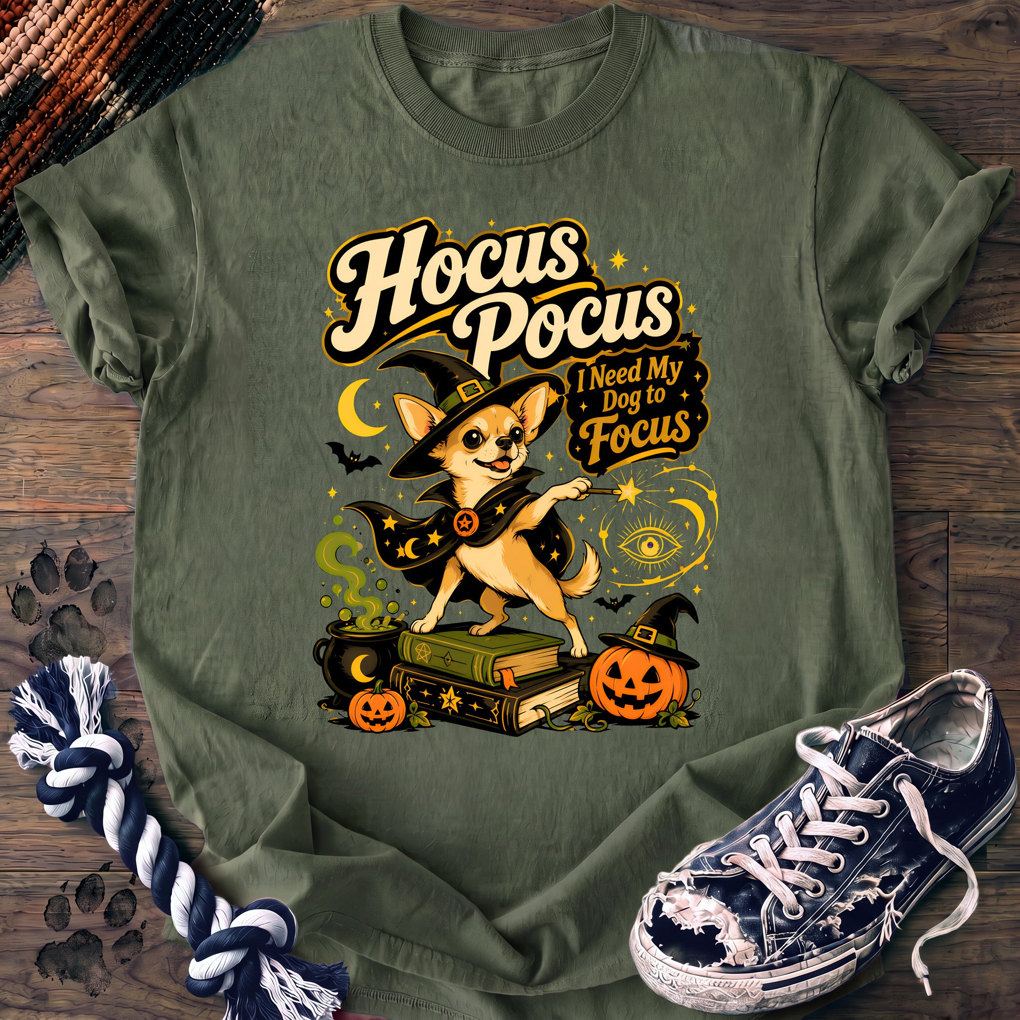 PAWSSION CLUB t-shirt in LightGreen color - SKU PC-0522