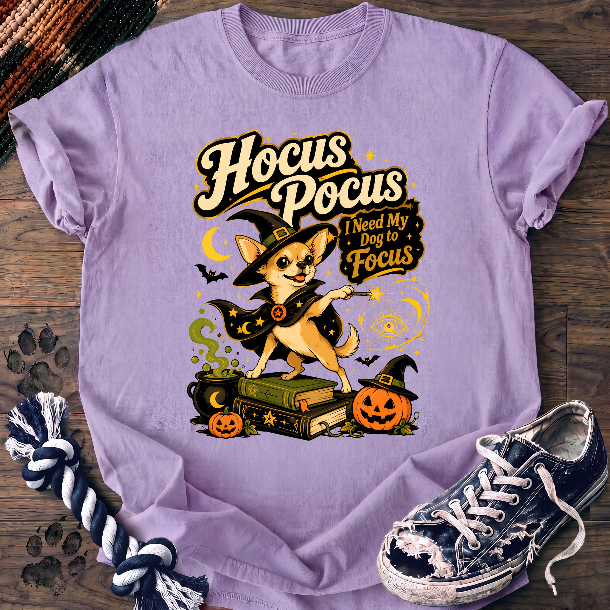 PAWSSION CLUB t-shirt in Orchid color - SKU PC-0522