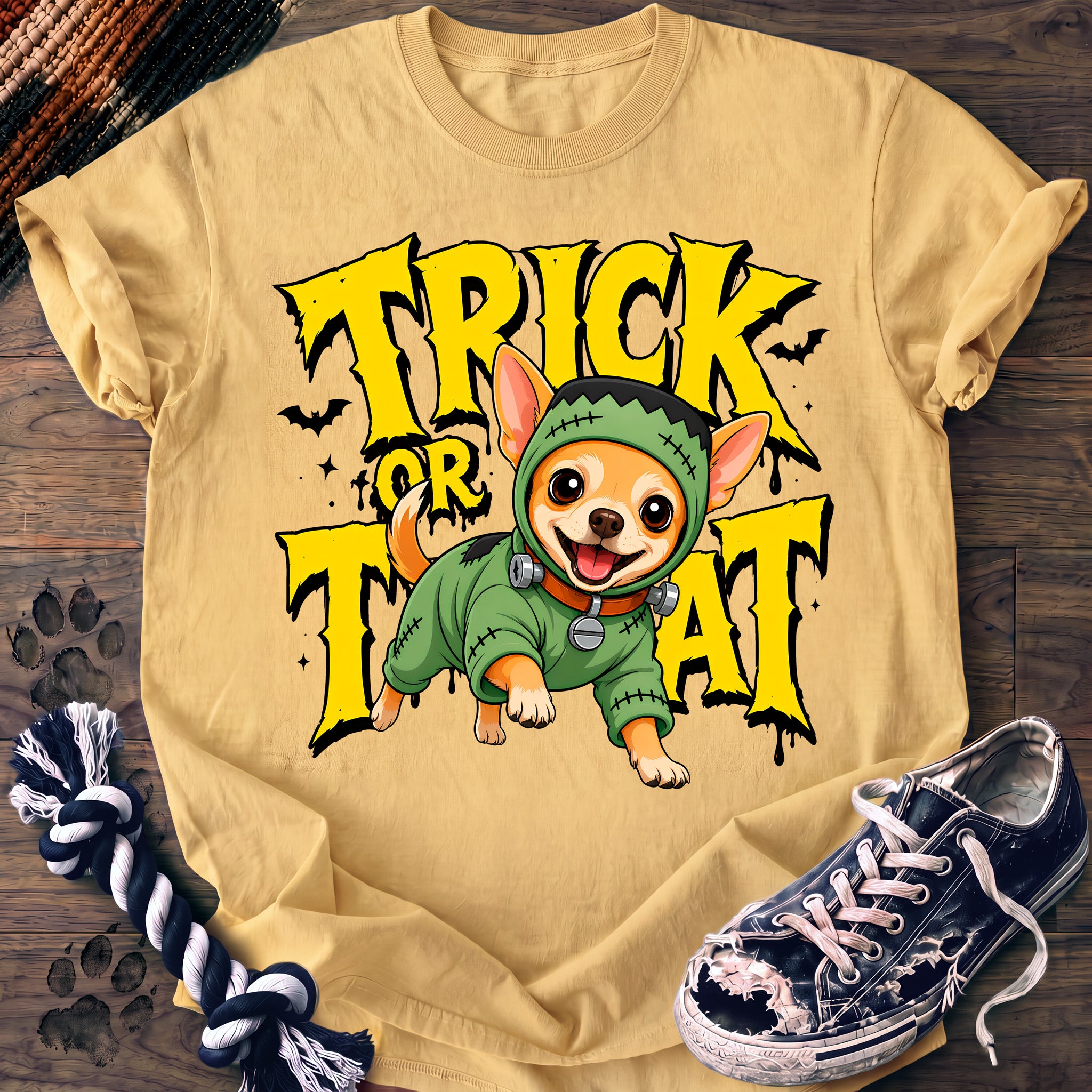 PAWSSION CLUB t-shirt in Butter color - SKU PC-0523