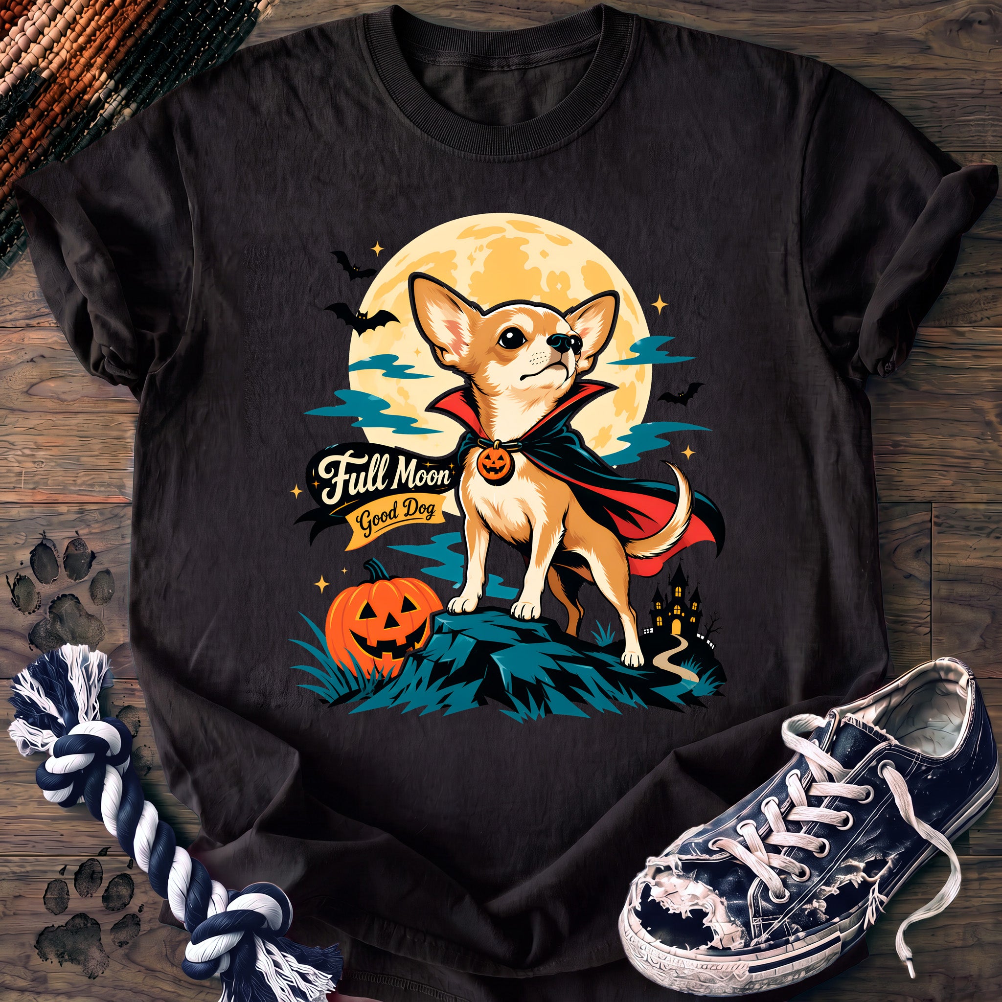 PAWSSION CLUB t-shirt in Black color - SKU PC-0524