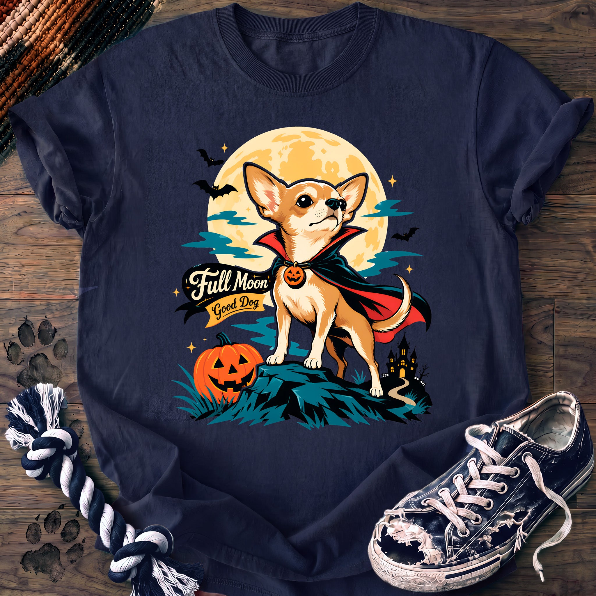 PAWSSION CLUB t-shirt in Navy color - SKU PC-0524
