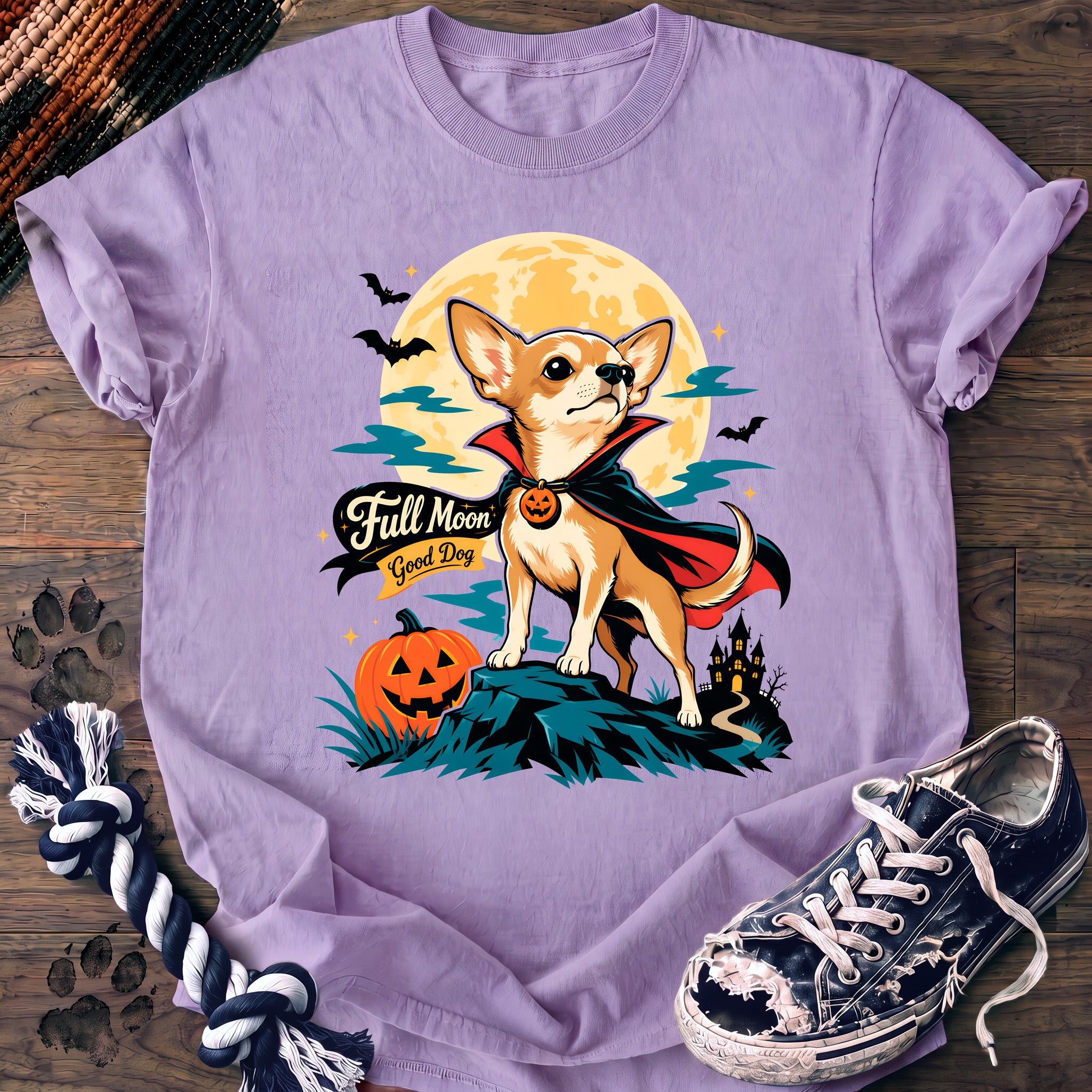 PAWSSION CLUB t-shirt in Orchid color - SKU PC-0524