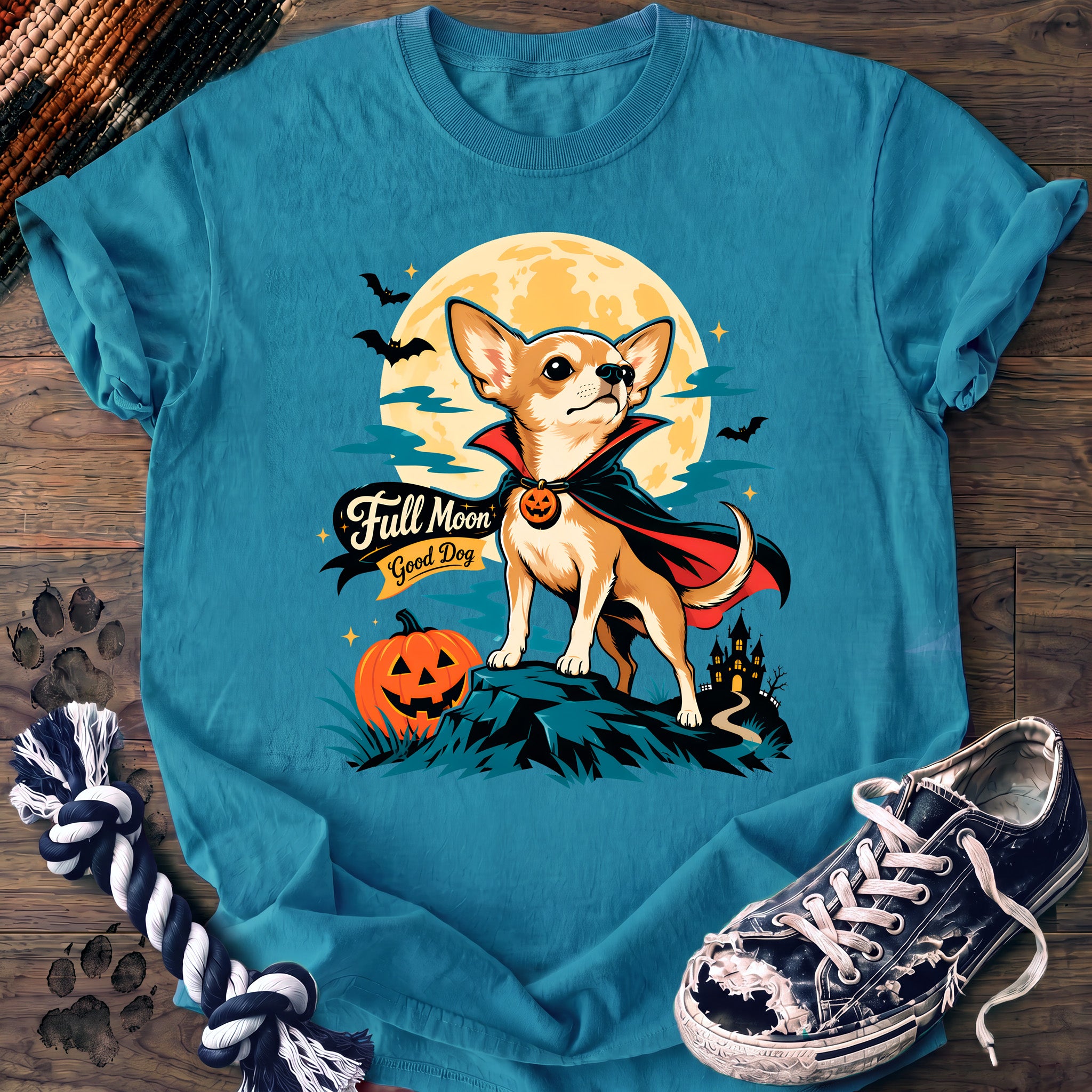 PAWSSION CLUB t-shirt in Sapphire color - SKU PC-0524