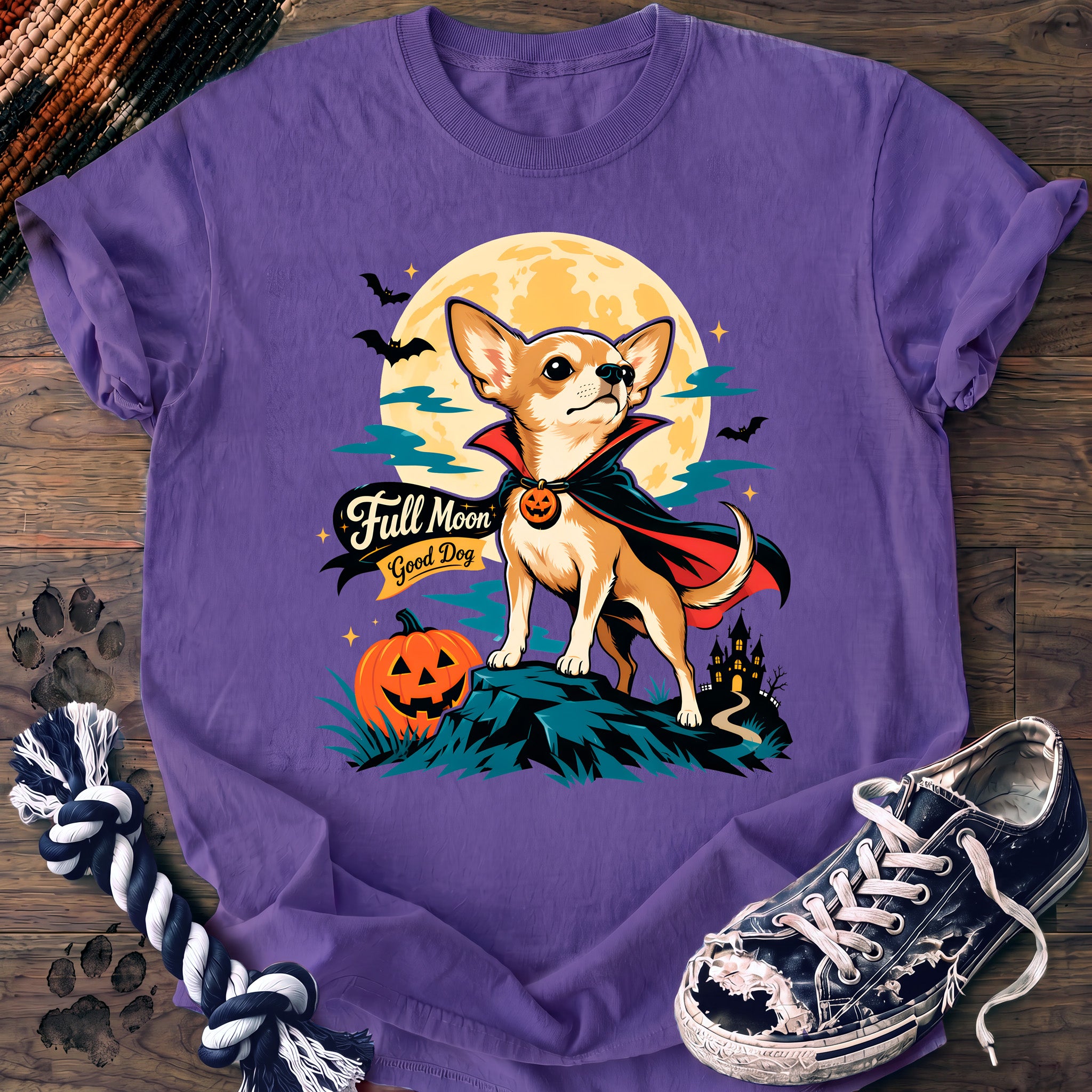 PAWSSION CLUB t-shirt in Violet color - SKU PC-0524