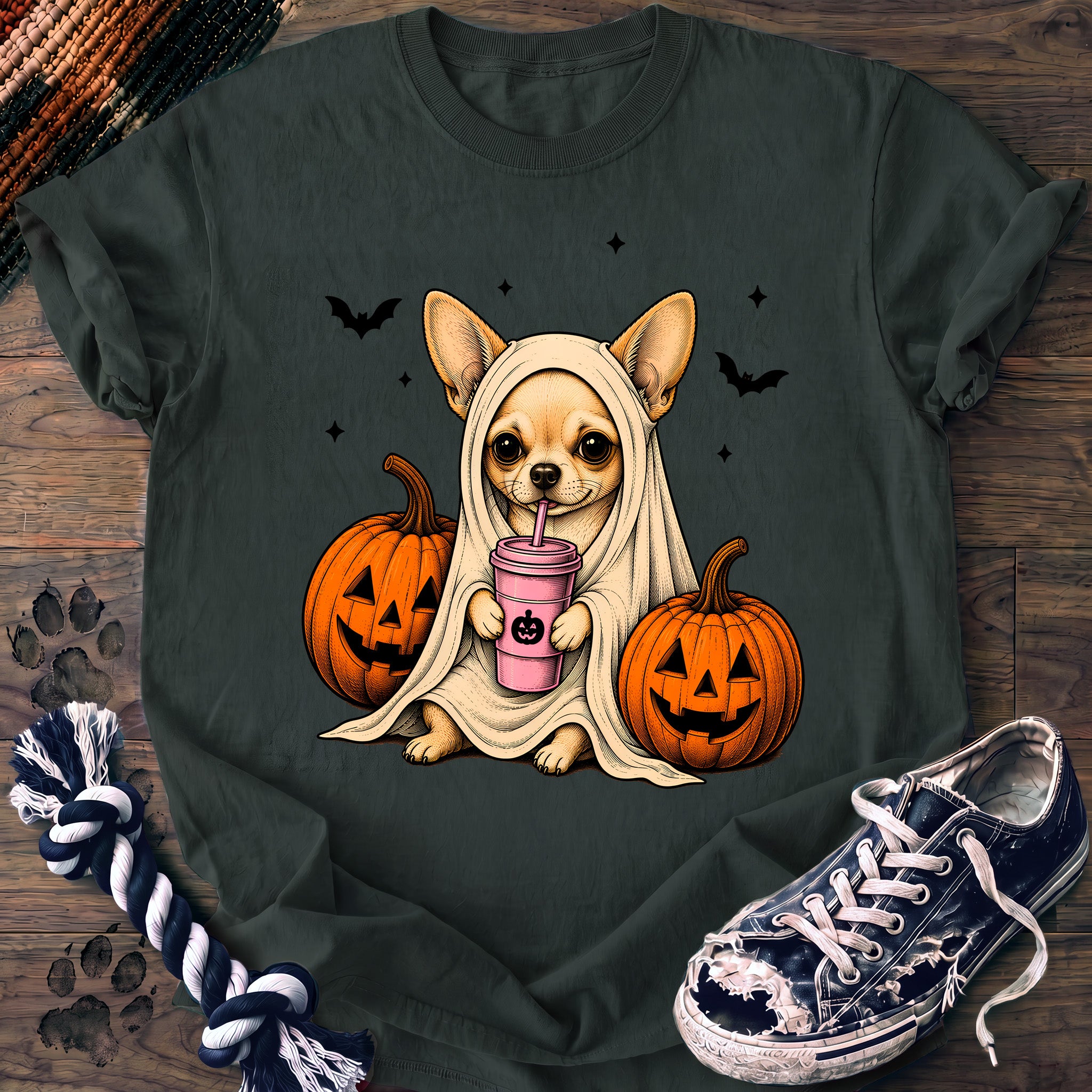 PAWSSION CLUB t-shirt in BlueSpruce color - SKU PC-0525