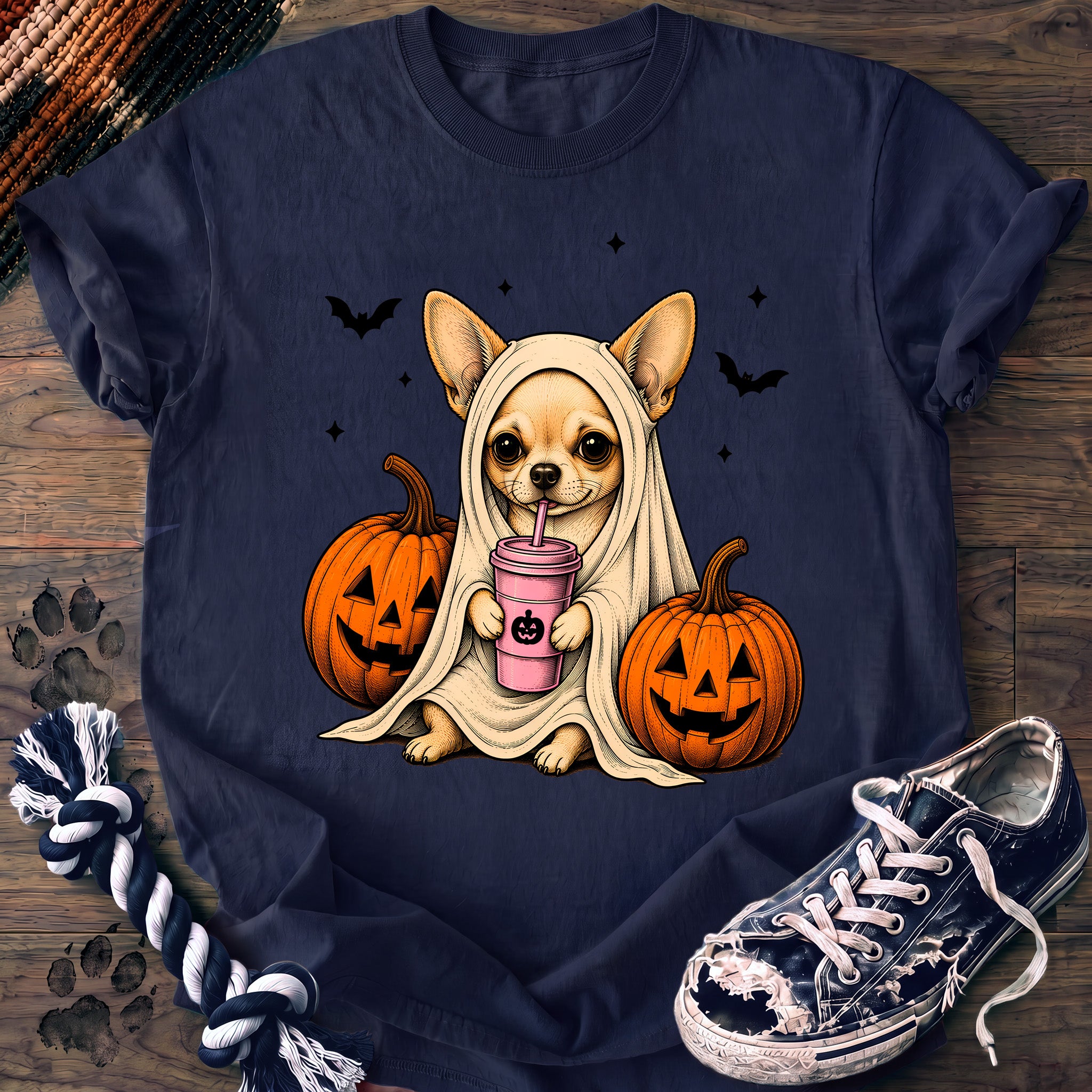 PAWSSION CLUB t-shirt in Navy color - SKU PC-0525