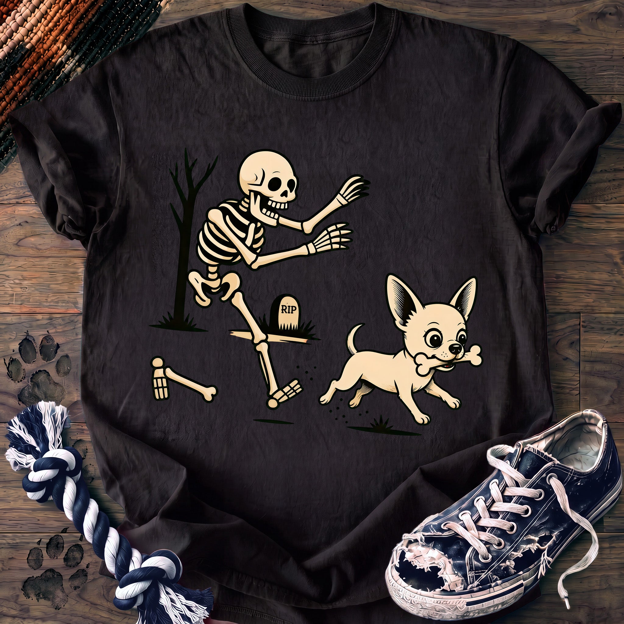 PAWSSION CLUB t-shirt in Black color - SKU PC-0527