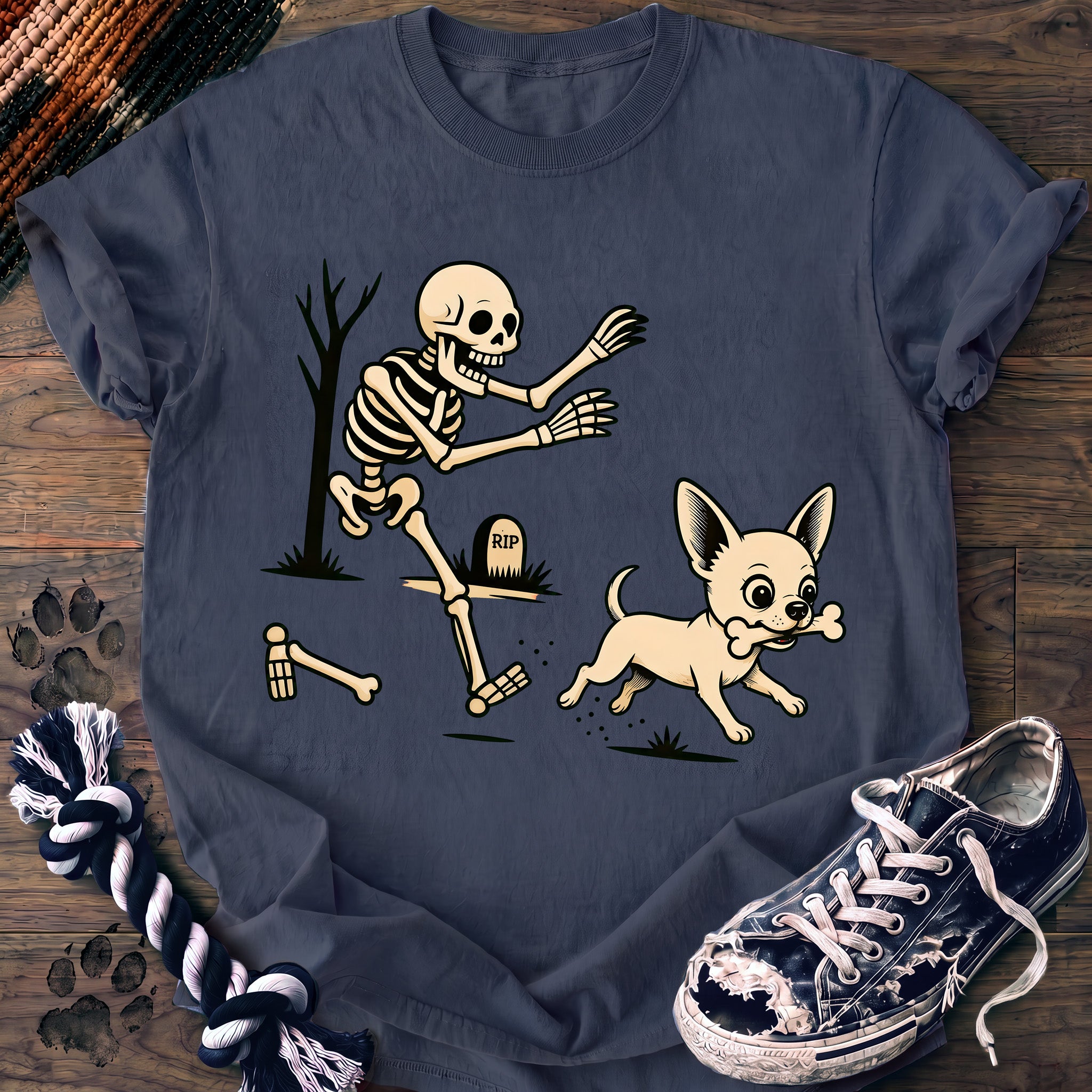 PAWSSION CLUB t-shirt in BlueJean color - SKU PC-0527