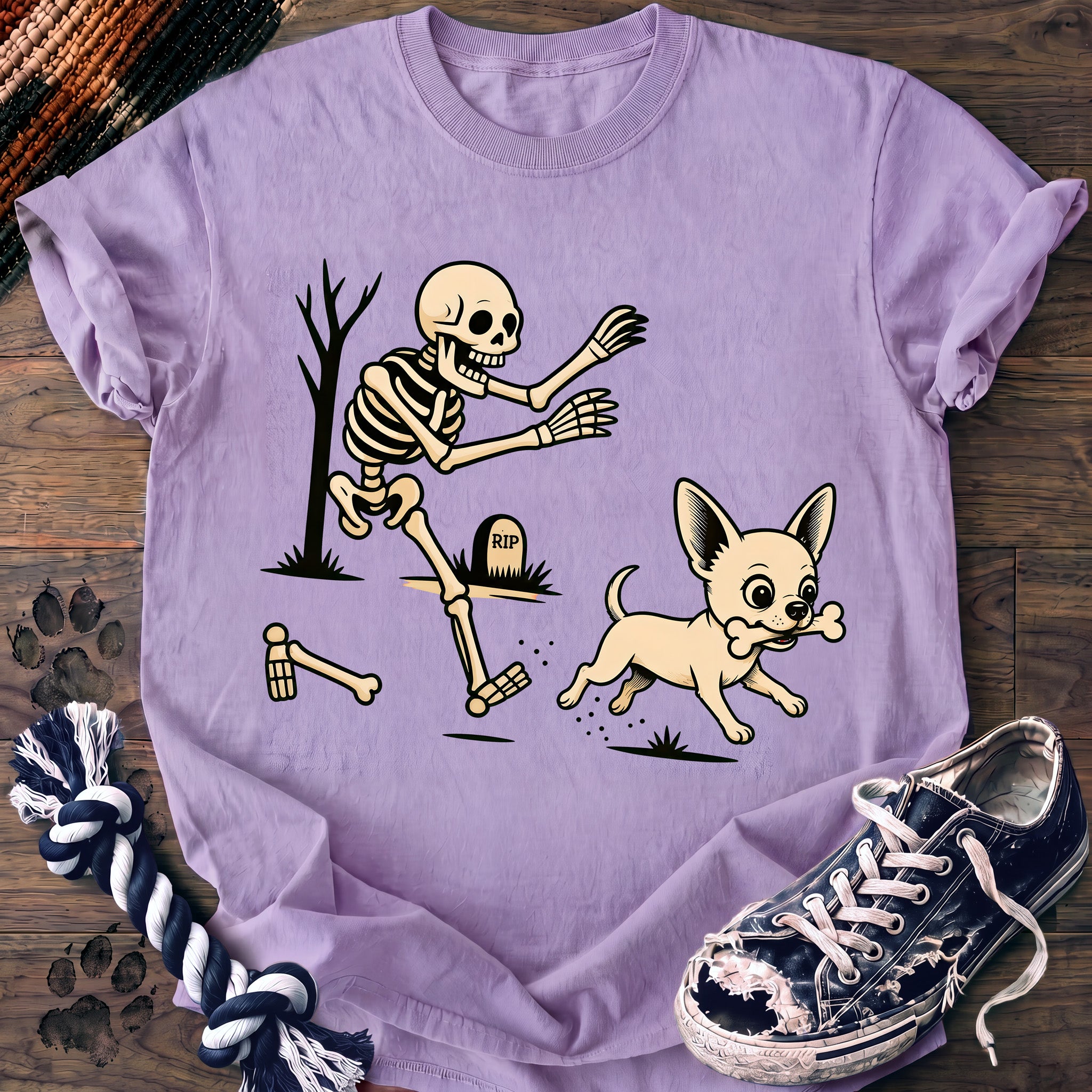 PAWSSION CLUB t-shirt in Orchid color - SKU PC-0527