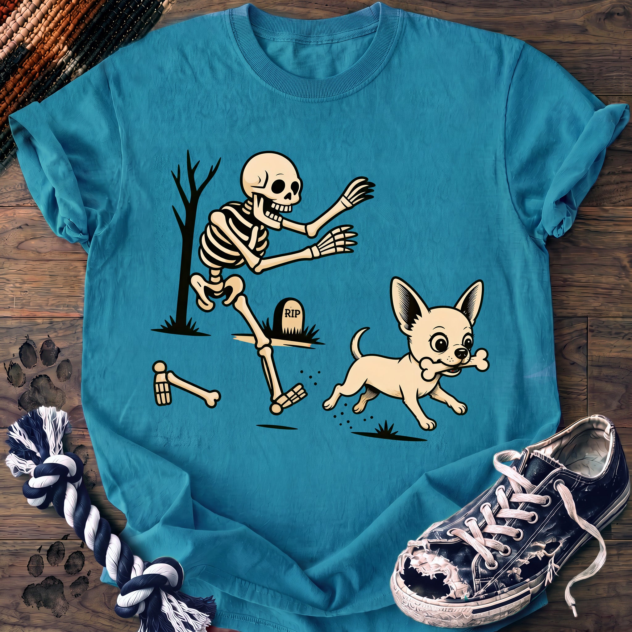 PAWSSION CLUB t-shirt in Sapphire color - SKU PC-0527