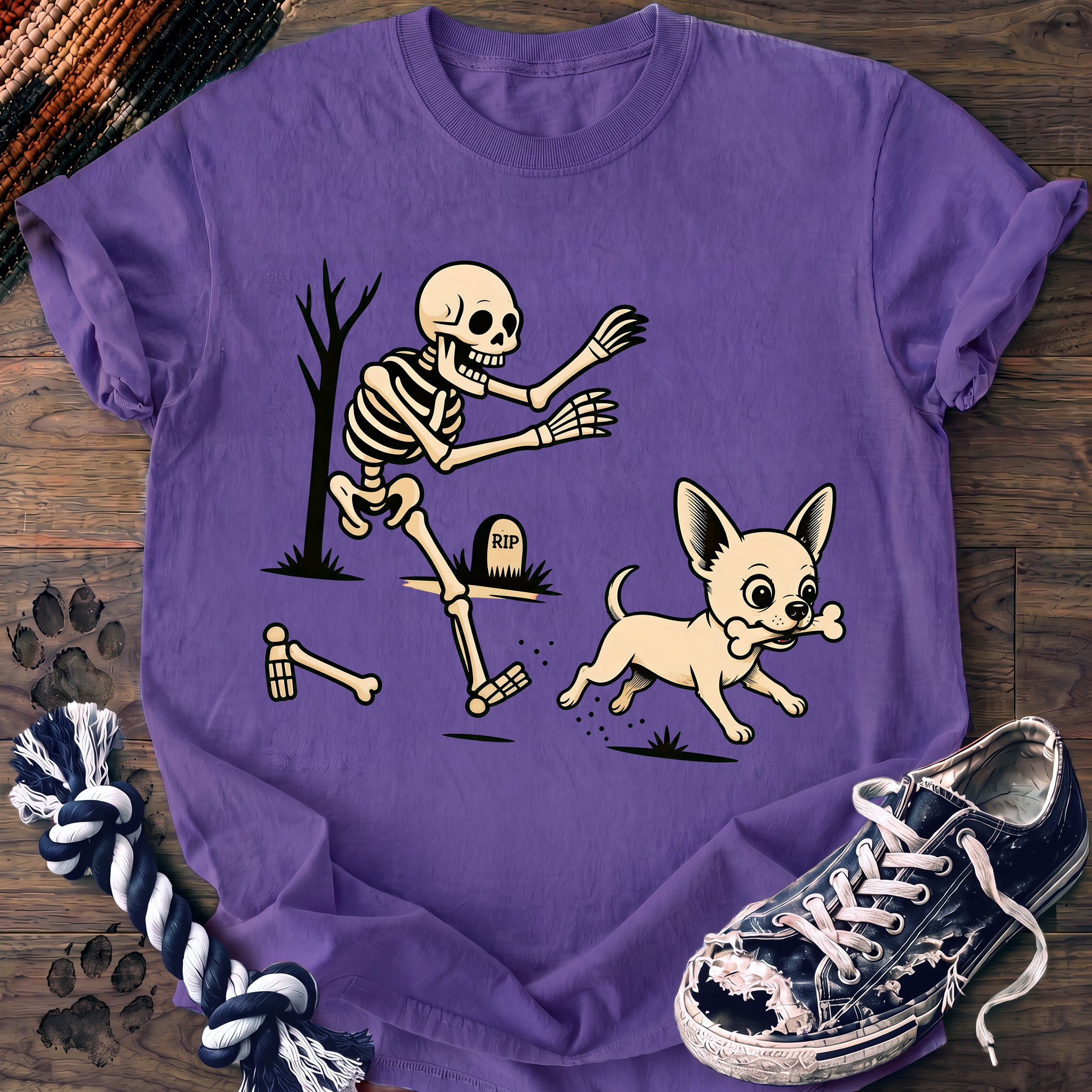 PAWSSION CLUB t-shirt in Violet color - SKU PC-0527