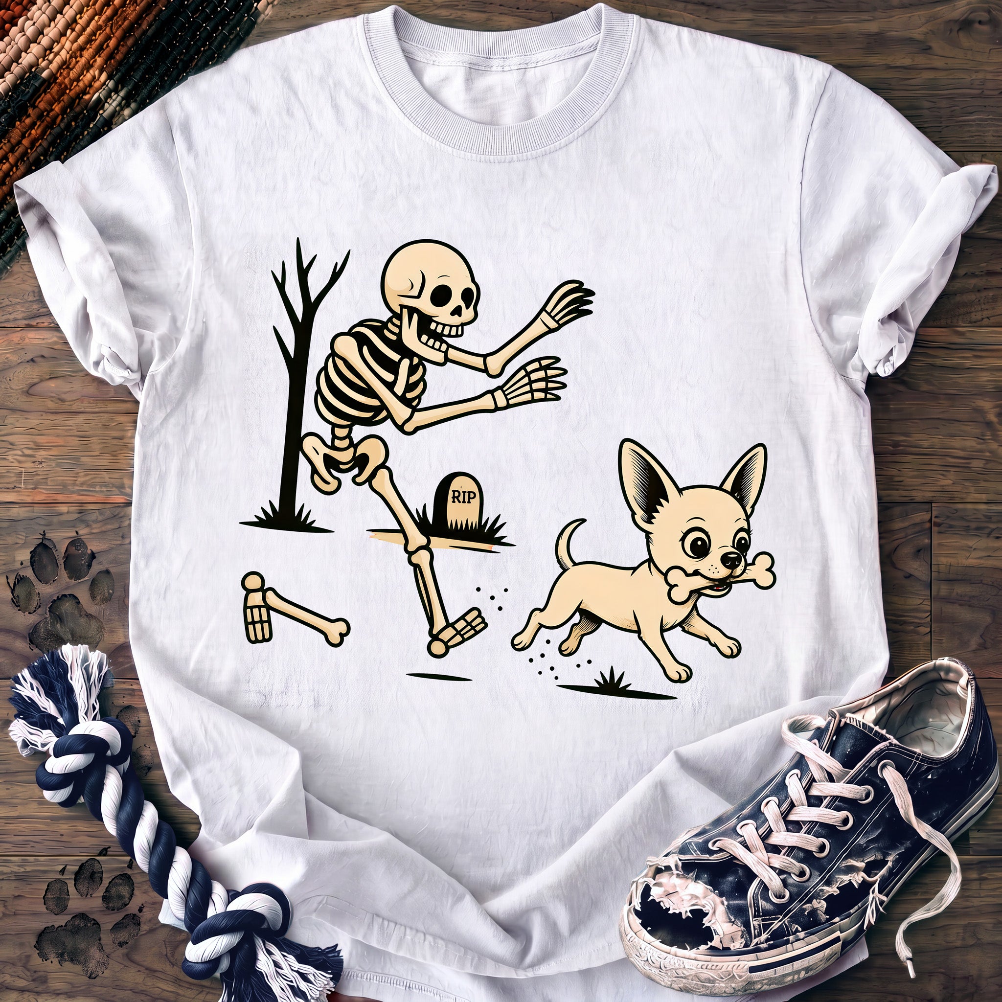 PAWSSION CLUB t-shirt in White color - SKU PC-0527