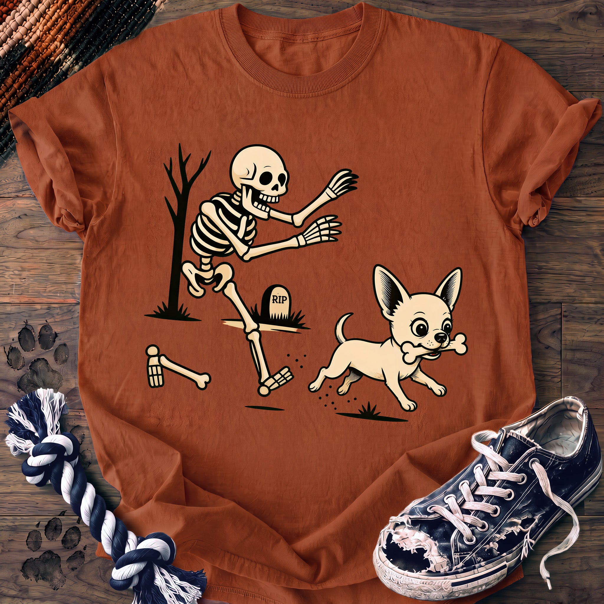 PAWSSION CLUB t-shirt in Yam color - SKU PC-0527
