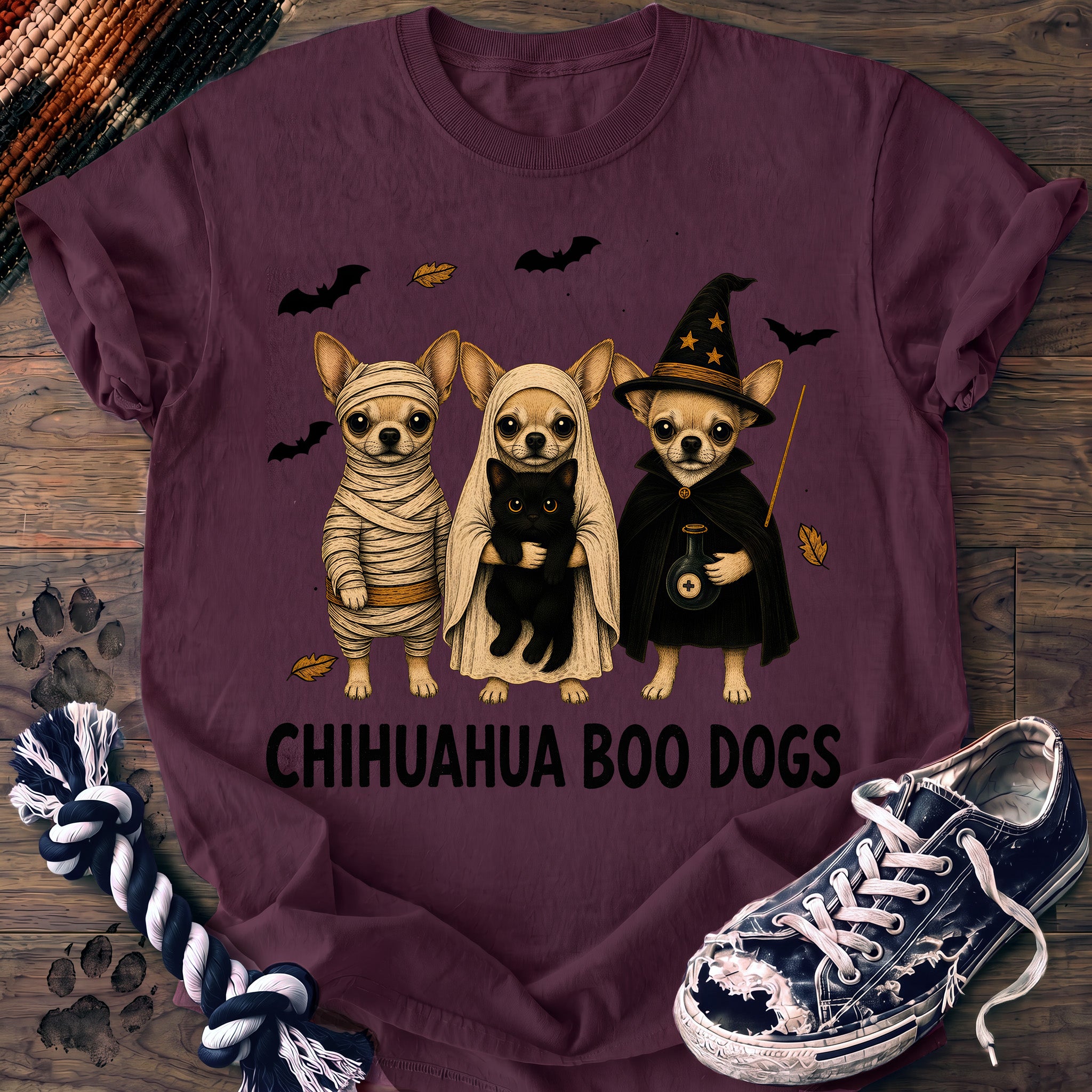 PAWSSION CLUB t-shirt in Berry color - SKU PC-0529