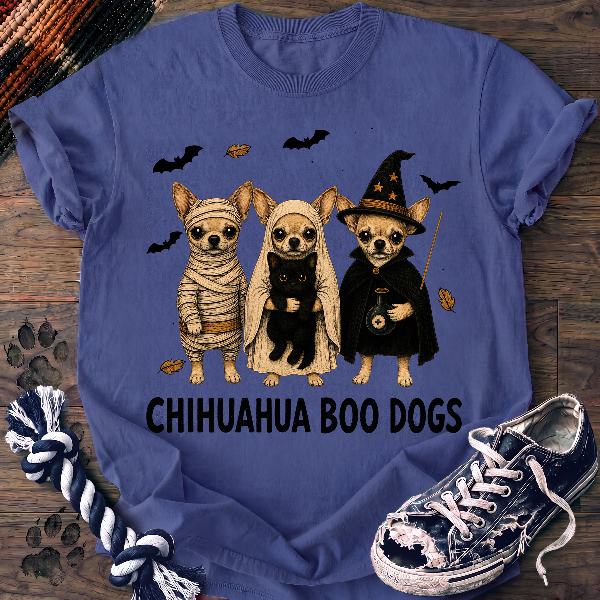 PAWSSION CLUB t-shirt in FloBlue color - SKU PC-0529
