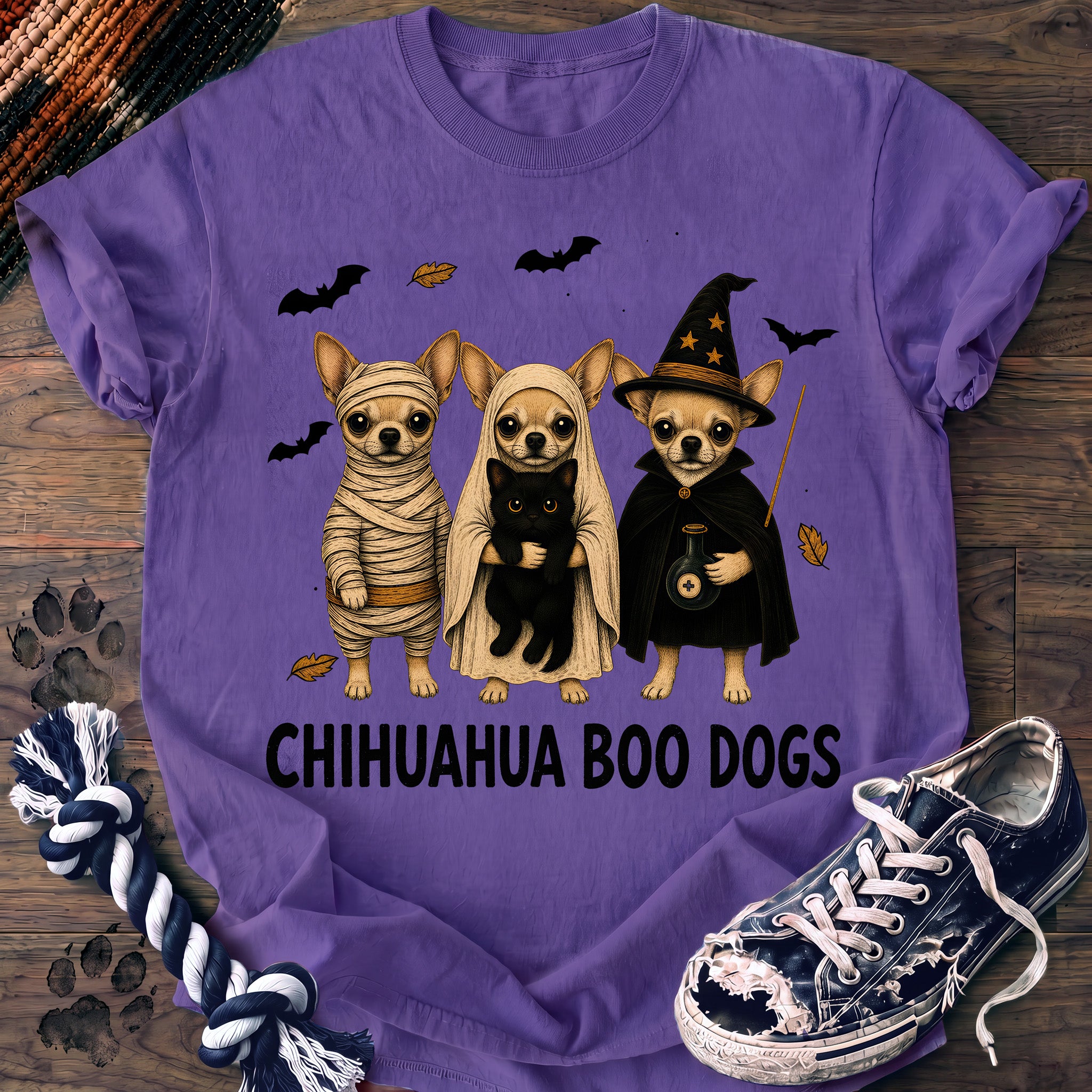 PAWSSION CLUB t-shirt in Violet color - SKU PC-0529