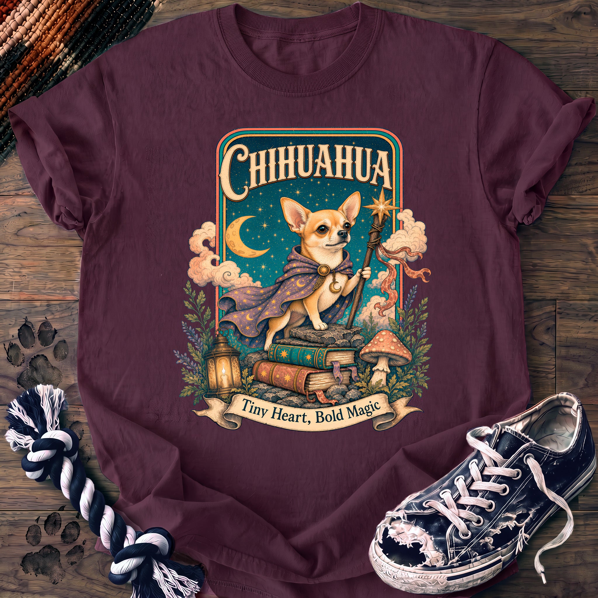 PAWSSION CLUB t-shirt in Berry color - SKU PC-0531