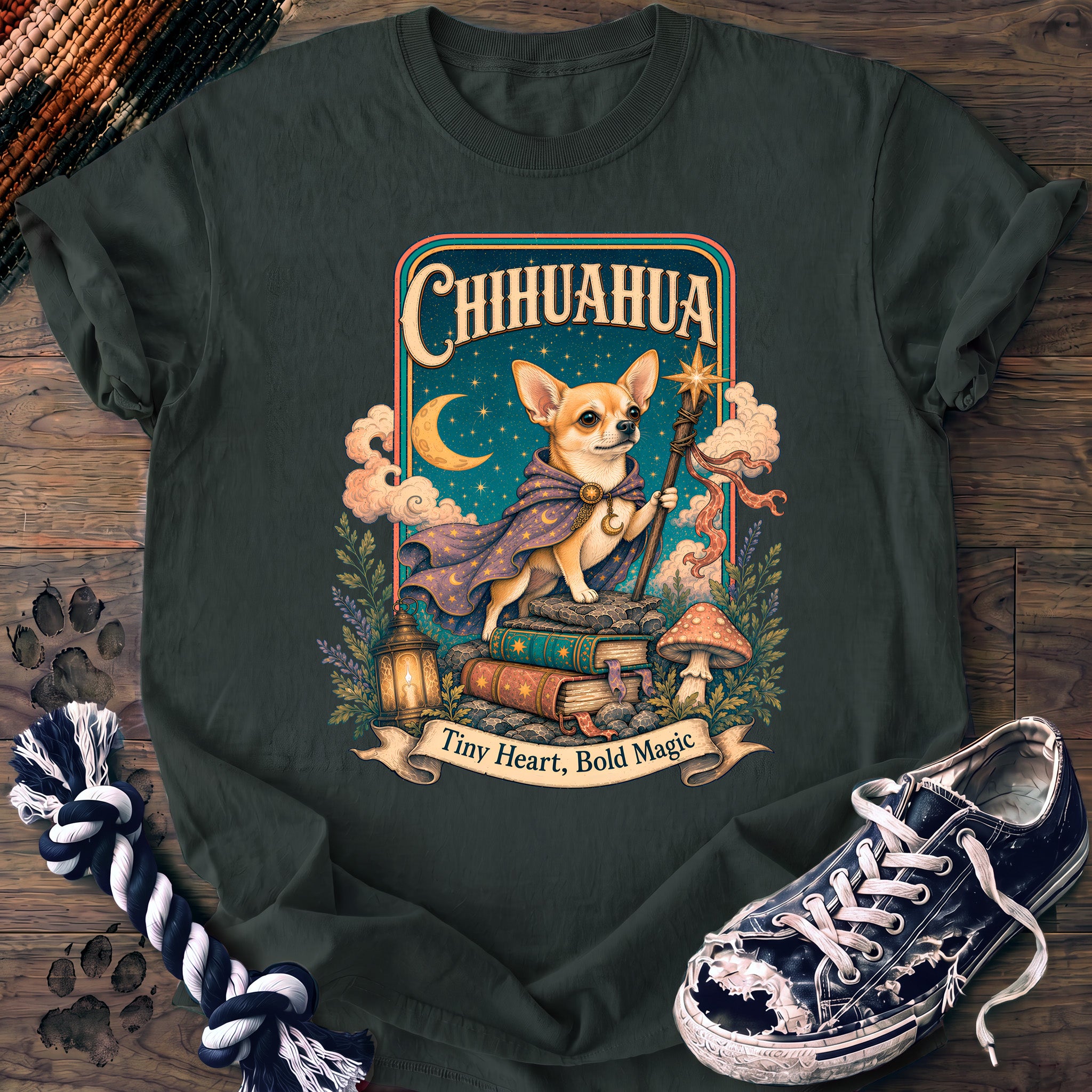 PAWSSION CLUB t-shirt in BlueSpruce color - SKU PC-0531