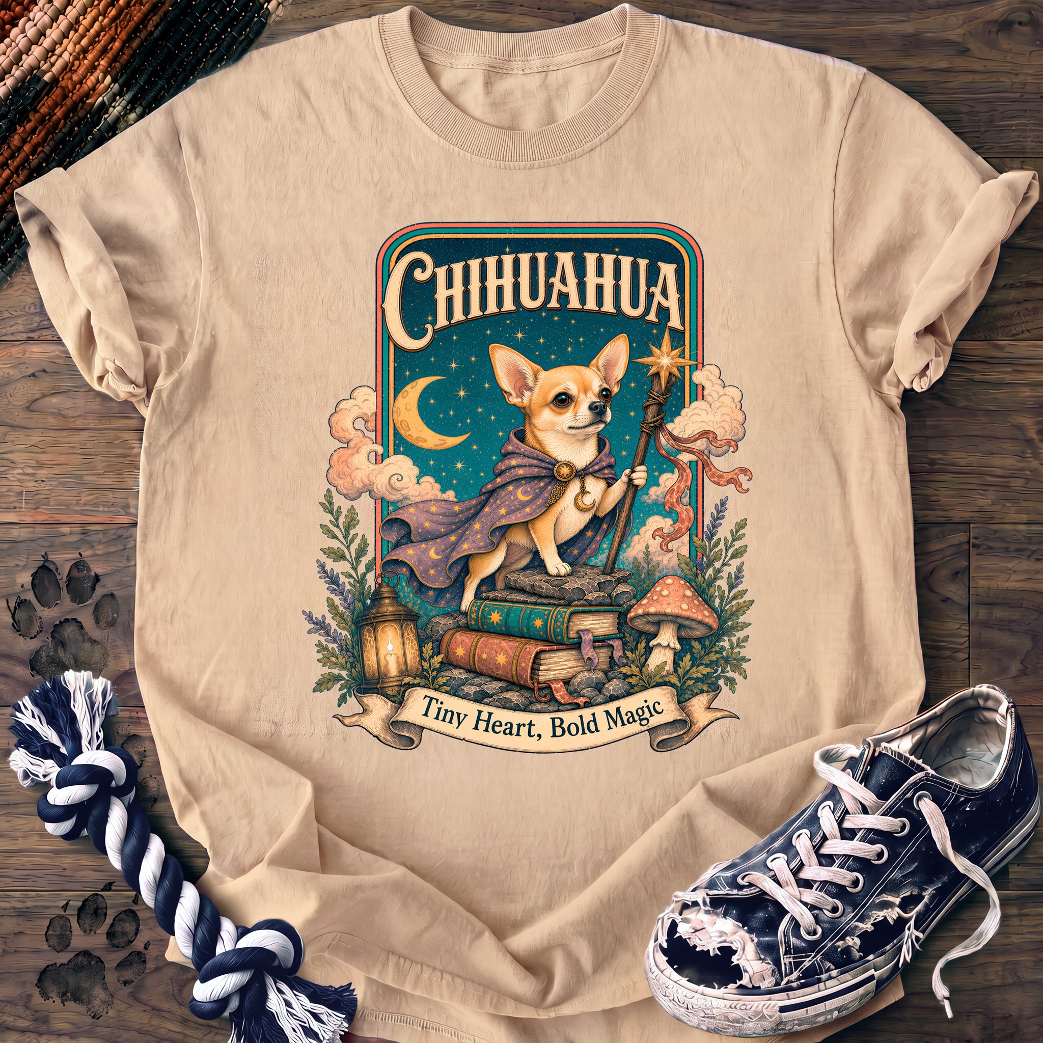 PAWSSION CLUB t-shirt in Ivory color - SKU PC-0531
