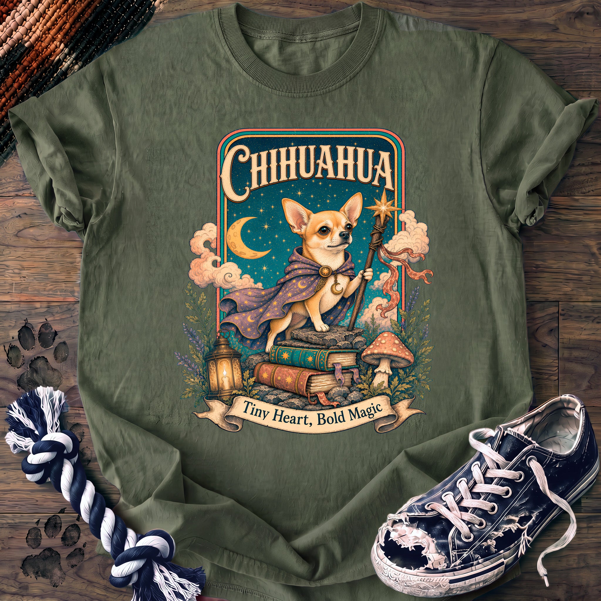 PAWSSION CLUB t-shirt in LightGreen color - SKU PC-0531
