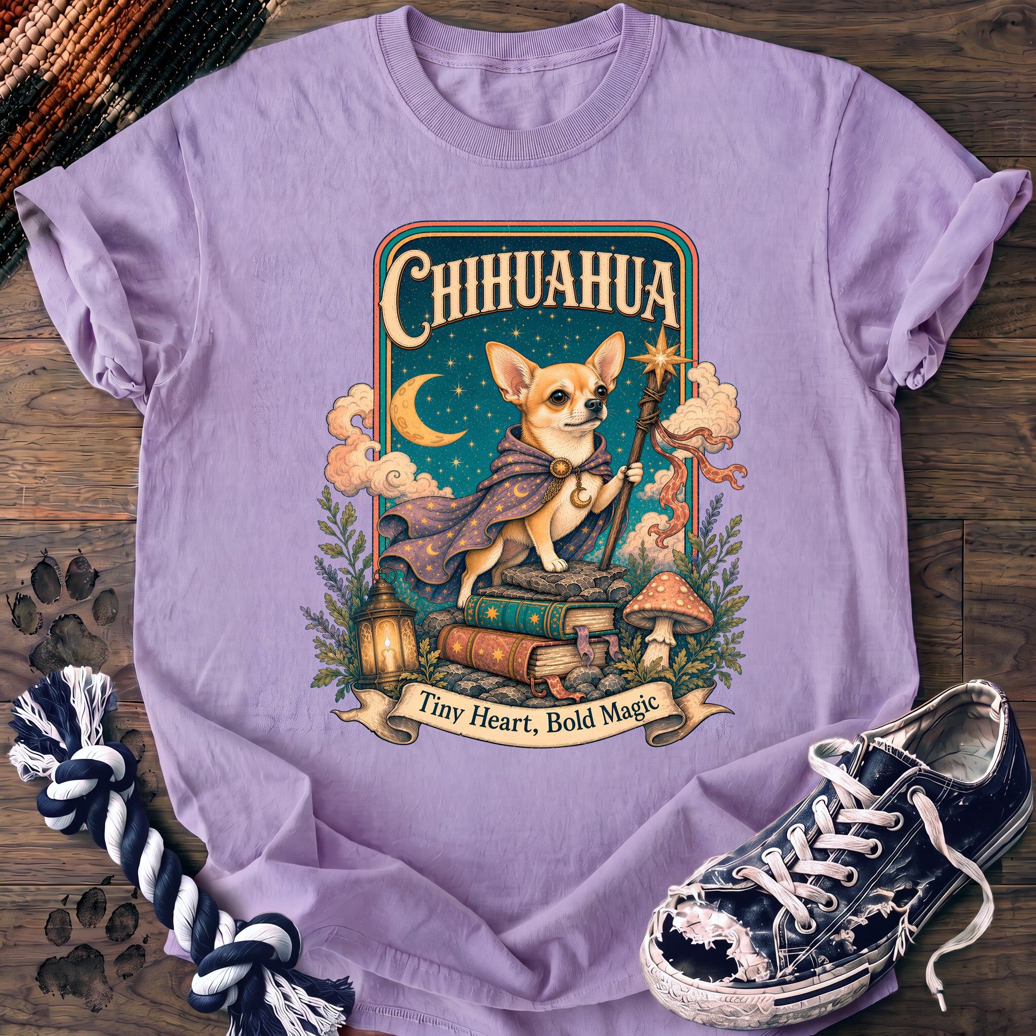 PAWSSION CLUB t-shirt in Orchid color - SKU PC-0531