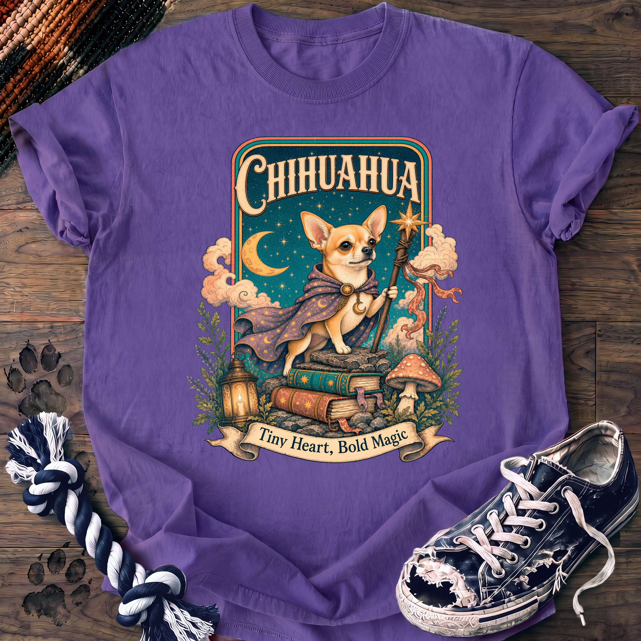 PAWSSION CLUB t-shirt in Violet color - SKU PC-0531