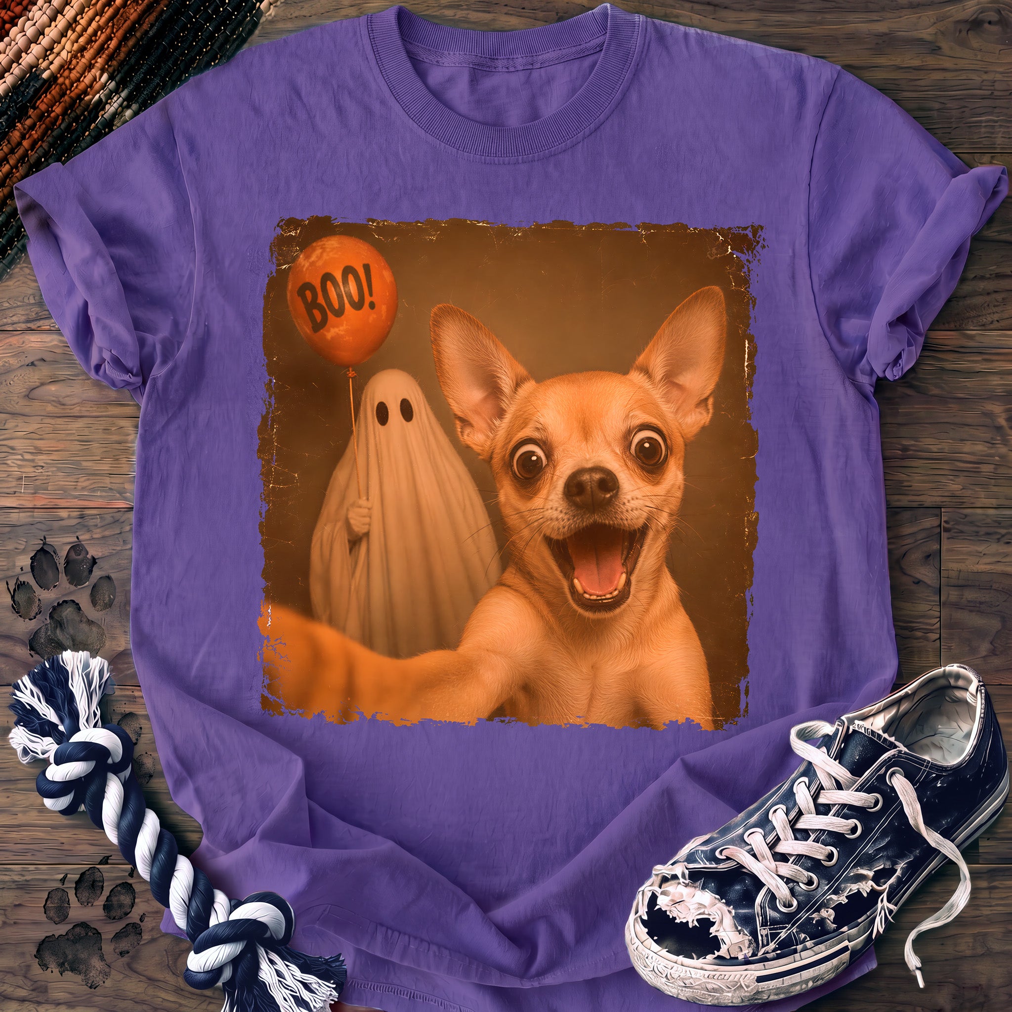 PAWSSION CLUB t-shirt in Violet color - SKU PC-0533