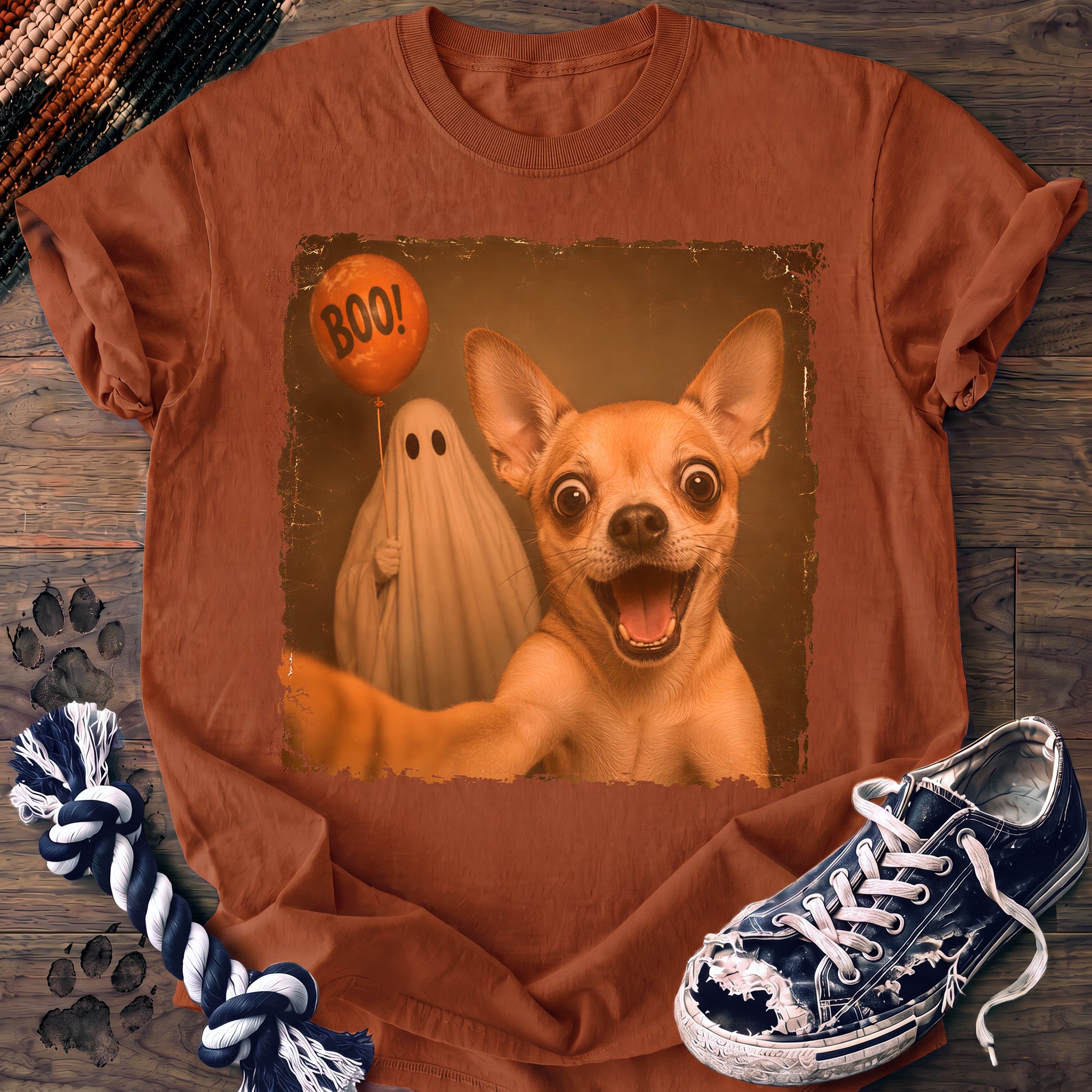 PAWSSION CLUB t-shirt in Yam color - SKU PC-0533