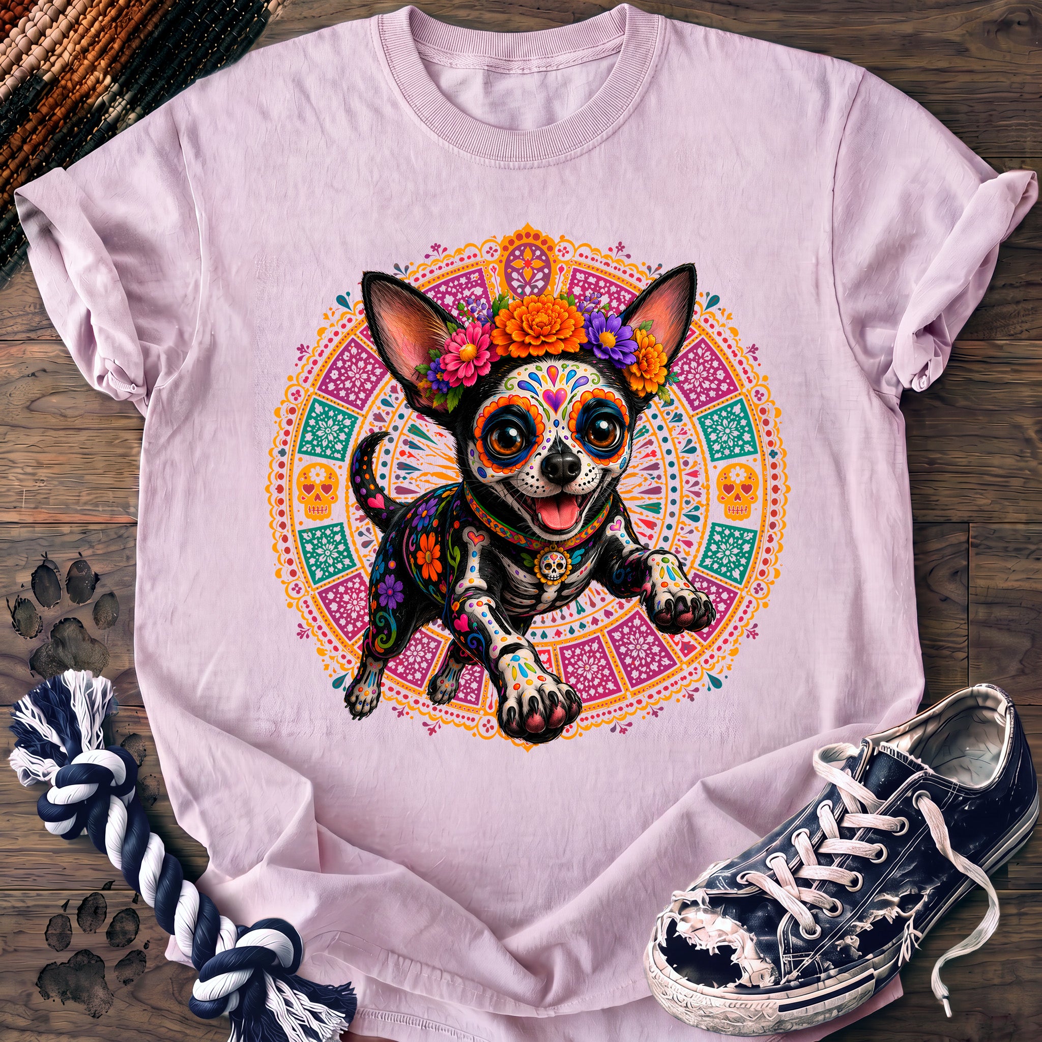 PAWSSION CLUB t-shirt in Blossom color - SKU PC-0534