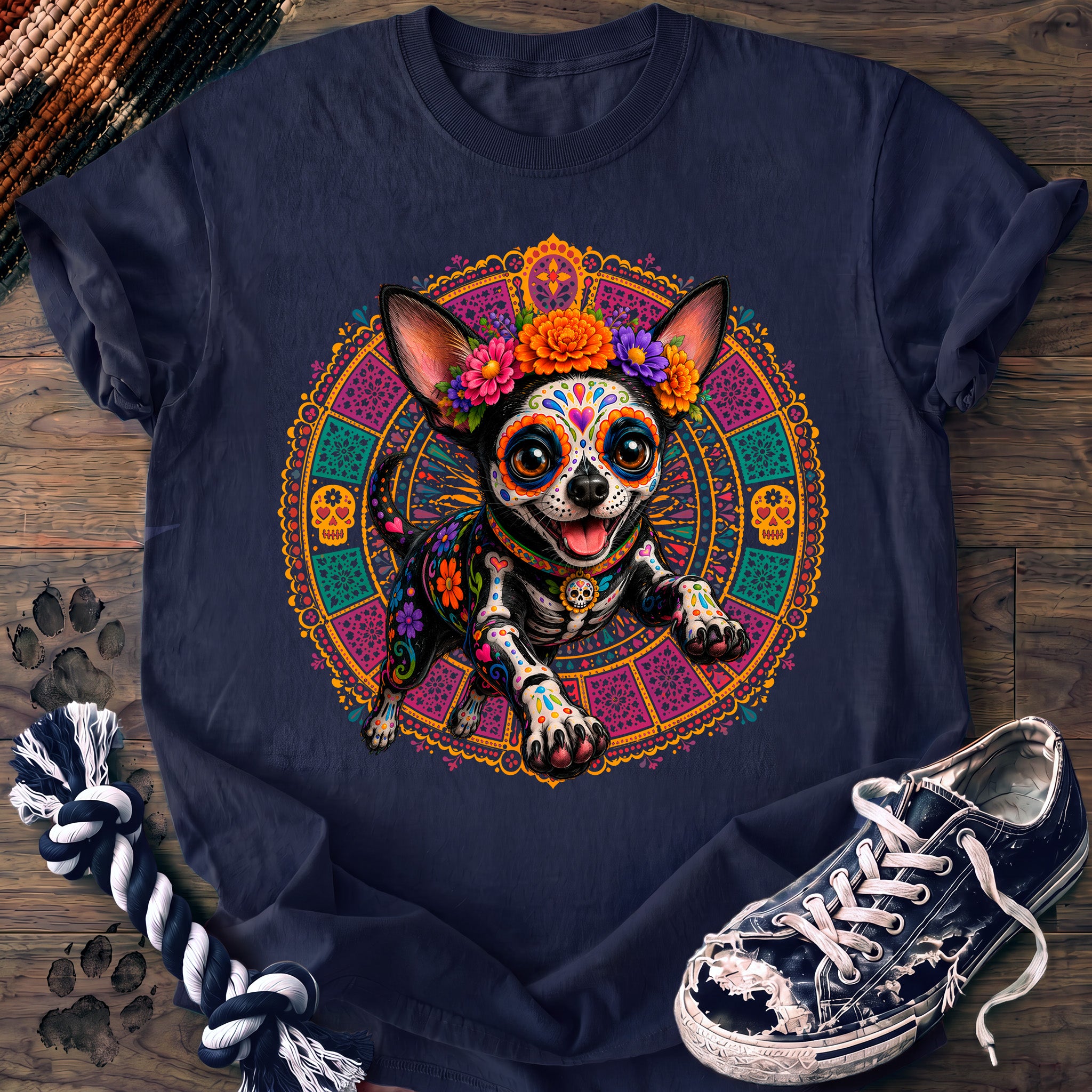 PAWSSION CLUB t-shirt in Navy color - SKU PC-0534