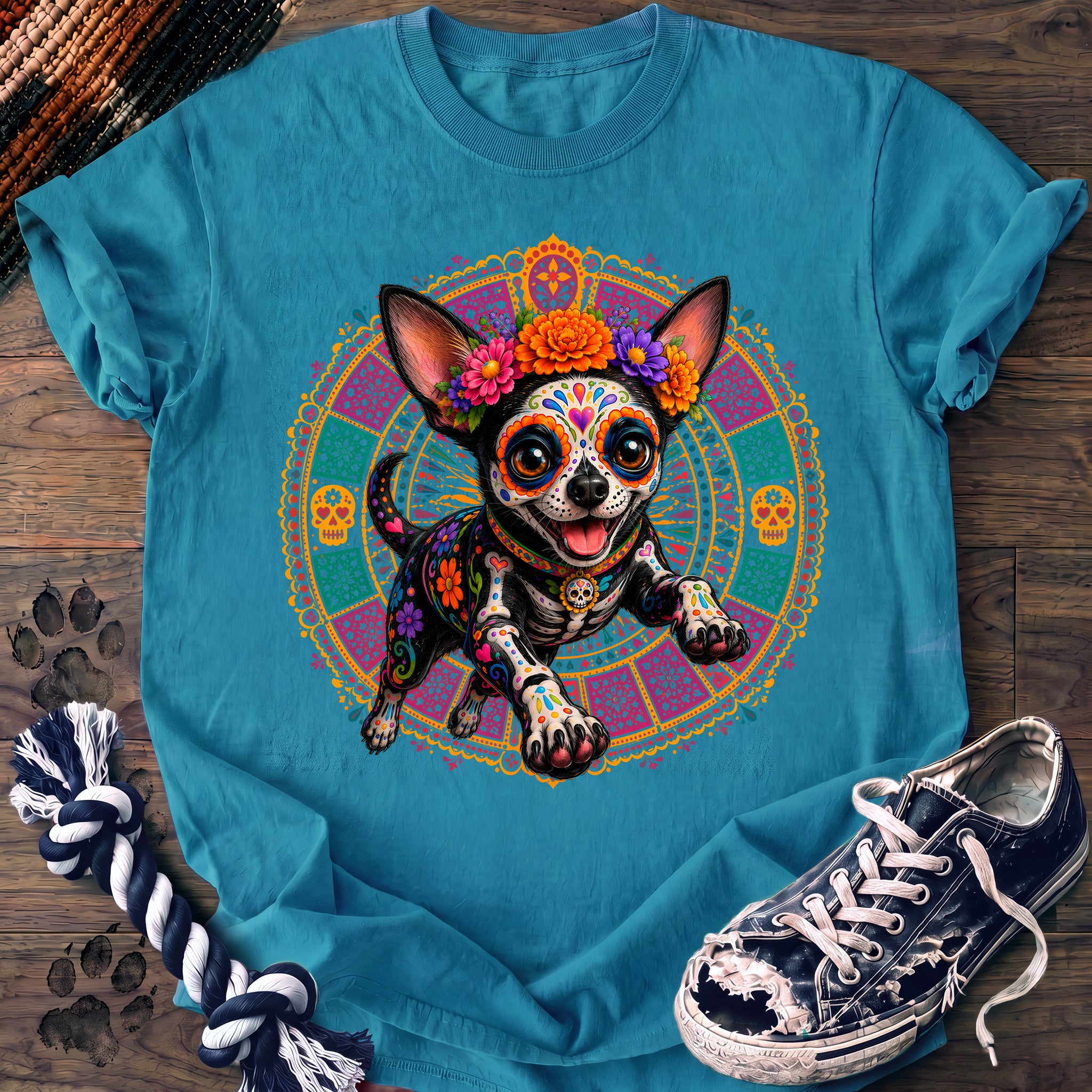 PAWSSION CLUB t-shirt in Sapphire color - SKU PC-0534