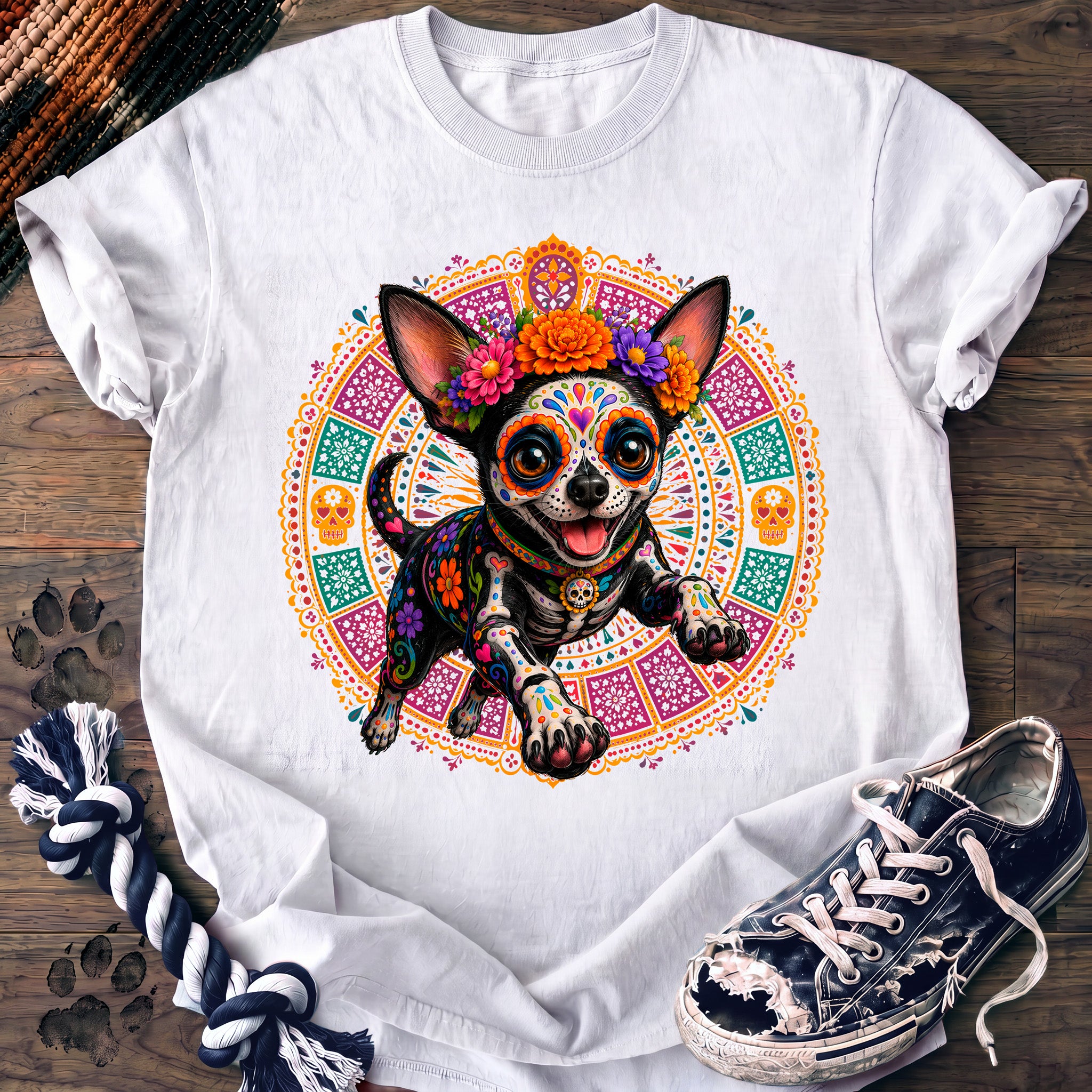 PAWSSION CLUB t-shirt in White color - SKU PC-0534