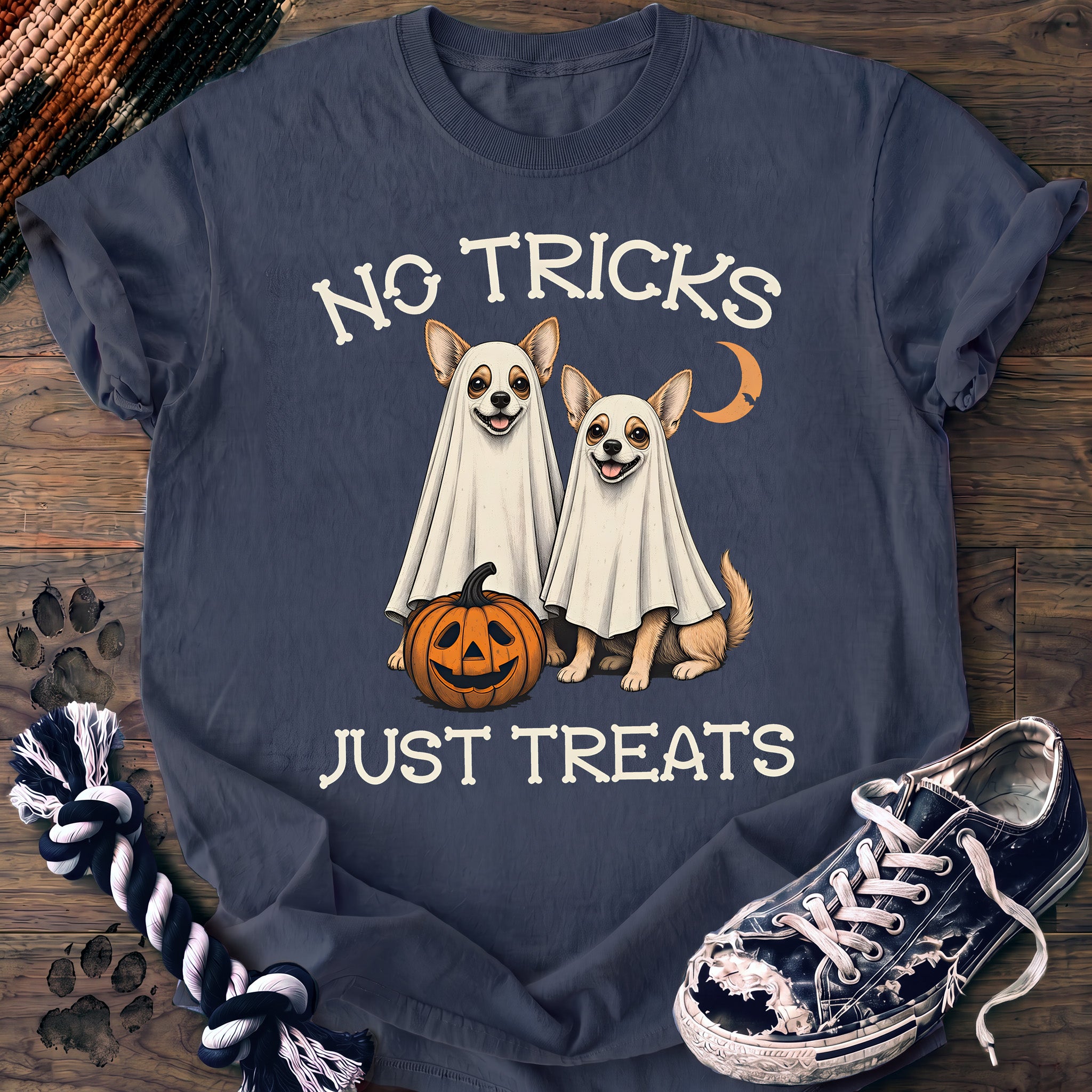 PAWSSION CLUB t-shirt in BlueJean color - SKU PC-0535