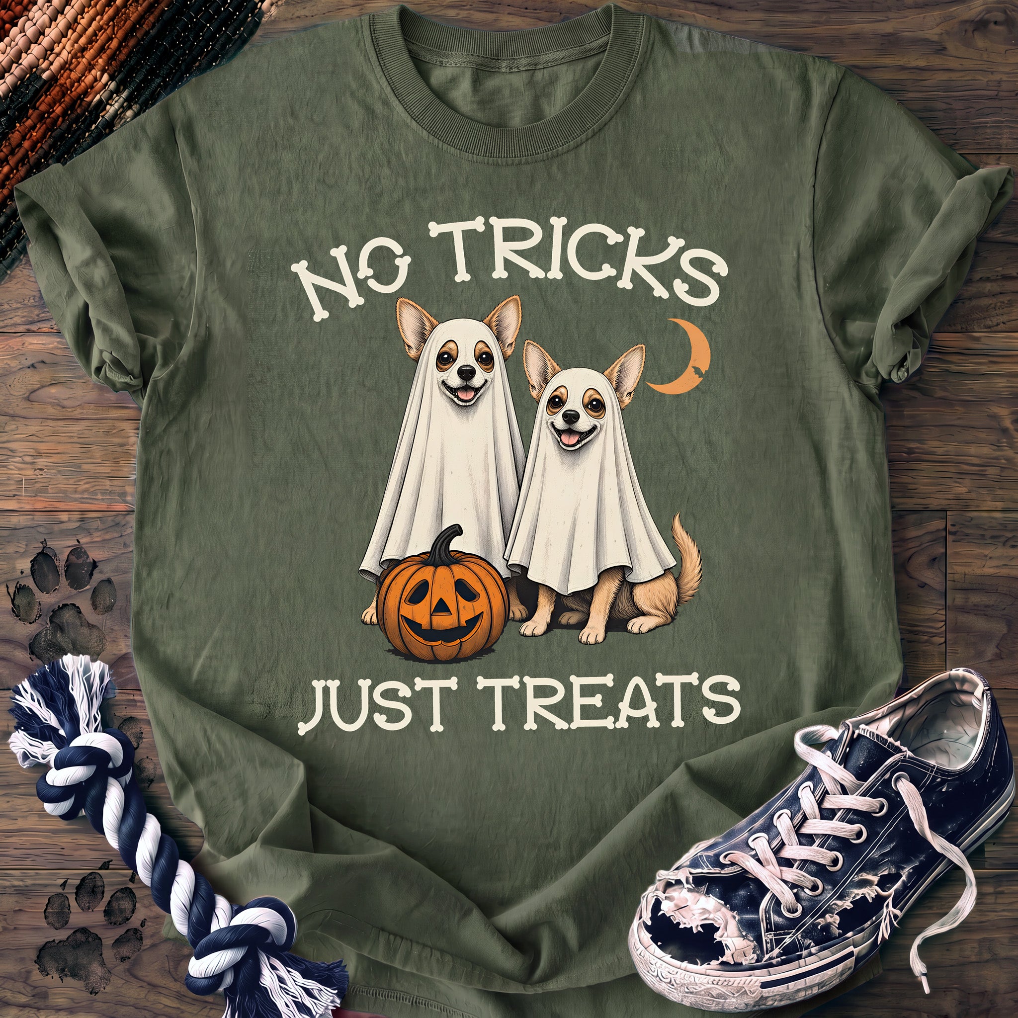 PAWSSION CLUB t-shirt in LightGreen color - SKU PC-0535
